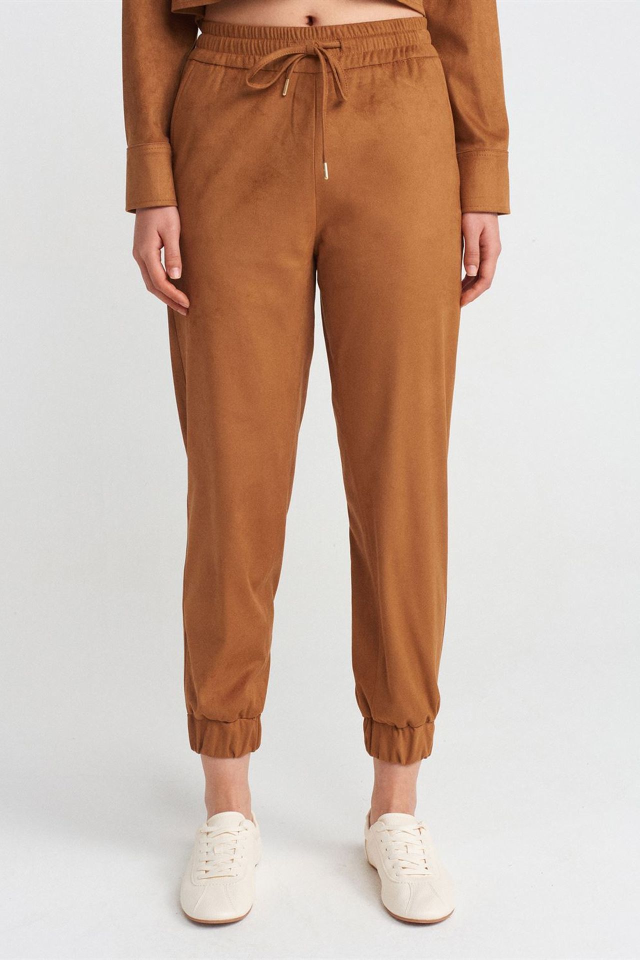DILVIN Suni Süet Jogger Pantolon 3