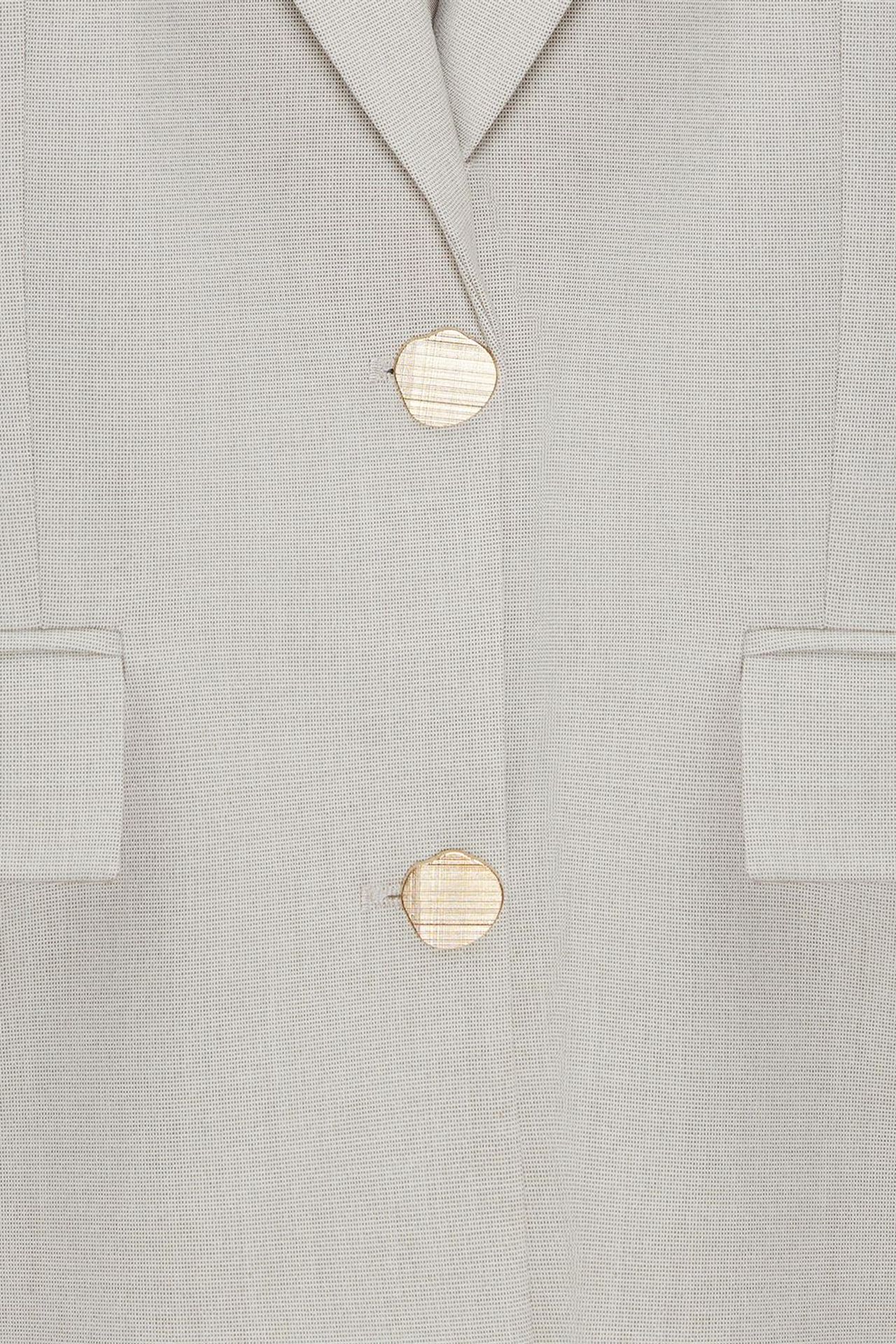 DILVIN Women's Crepe Blazer Jacket 7