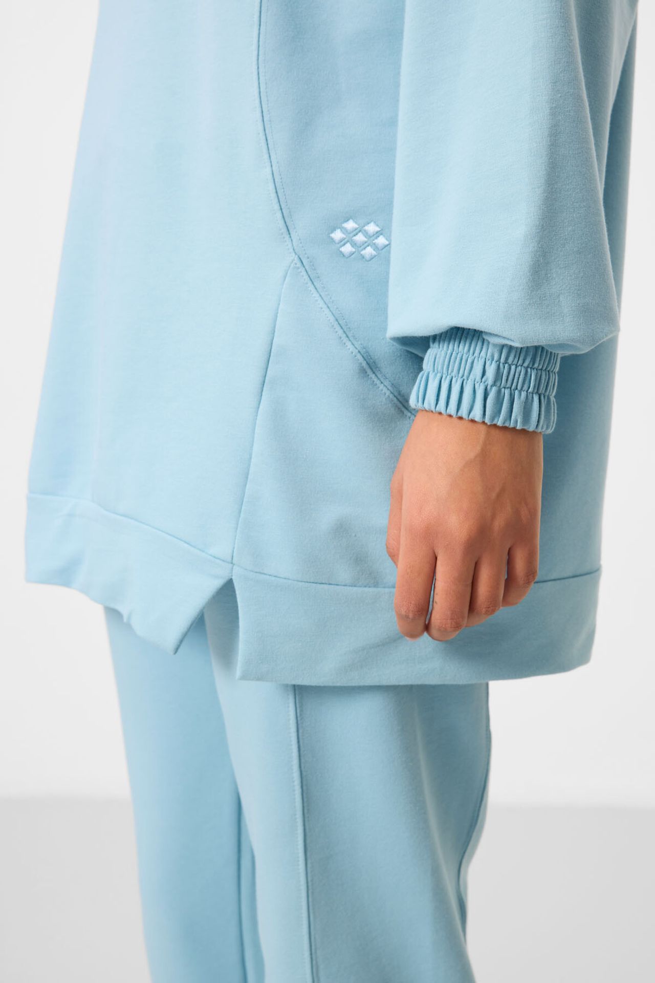 TOMMY Oversized Fleece Sweatshirt And Pants Set 5