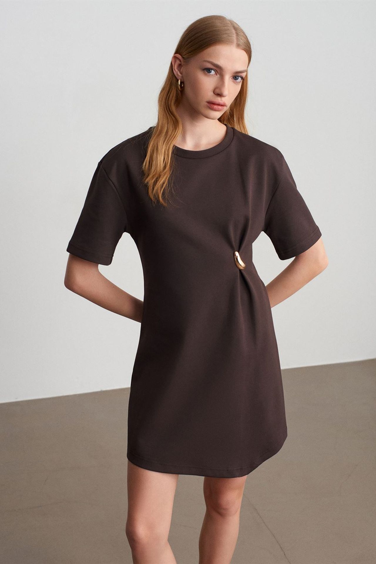 DILVIN Women's Mini Shift Dress 1