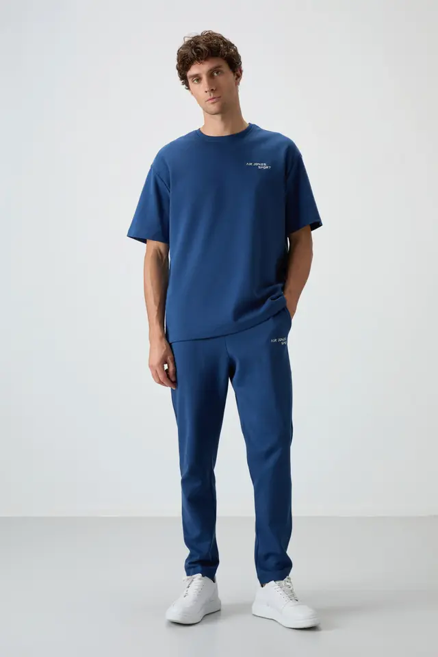 TOMMY Men's Oversized Embroidered Active Set