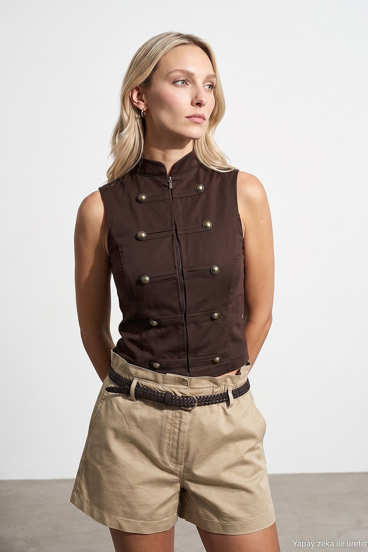 DILVIN Tencel Waistcoat