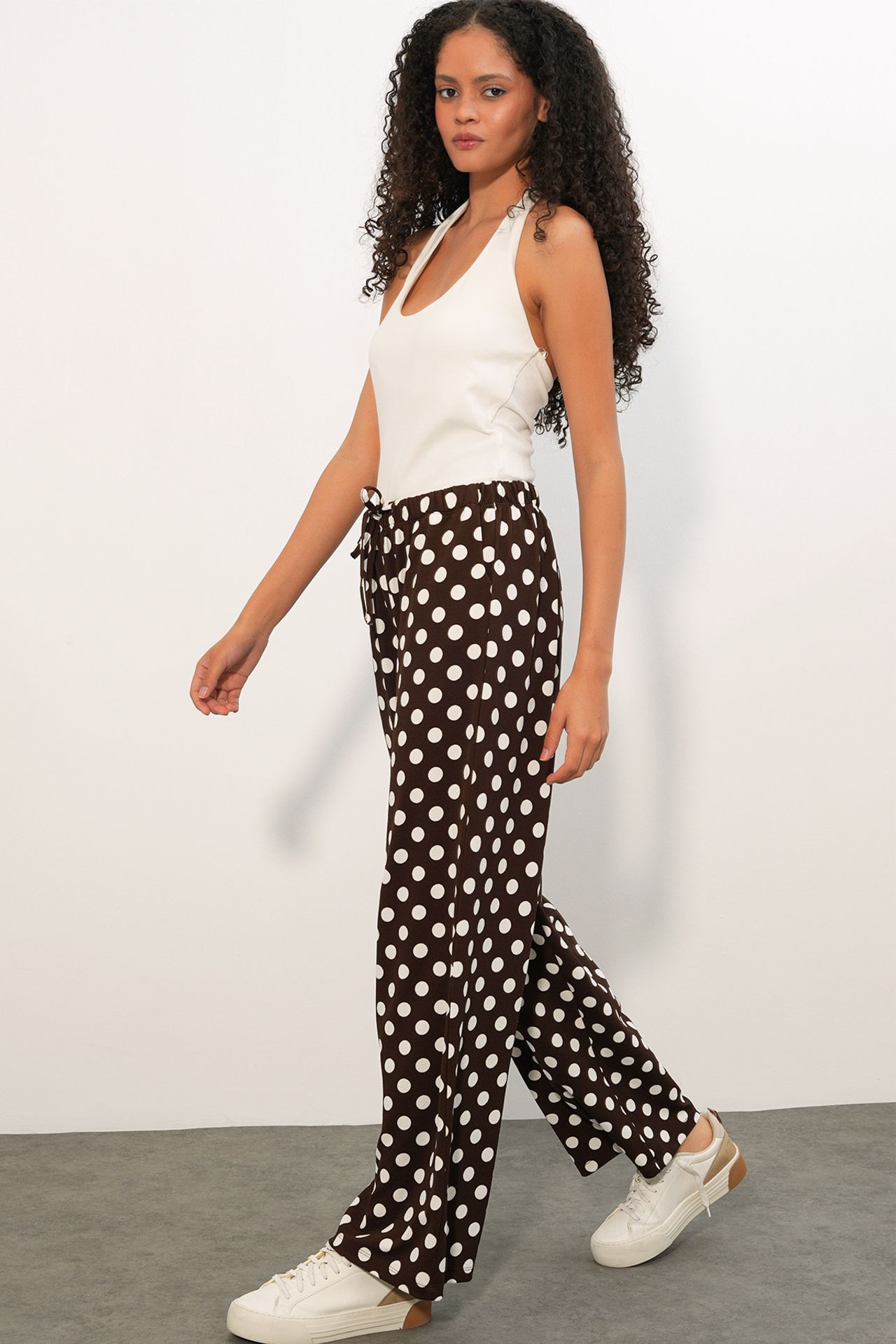 BDART Women's Polka Dot Wide Leg Pants 1