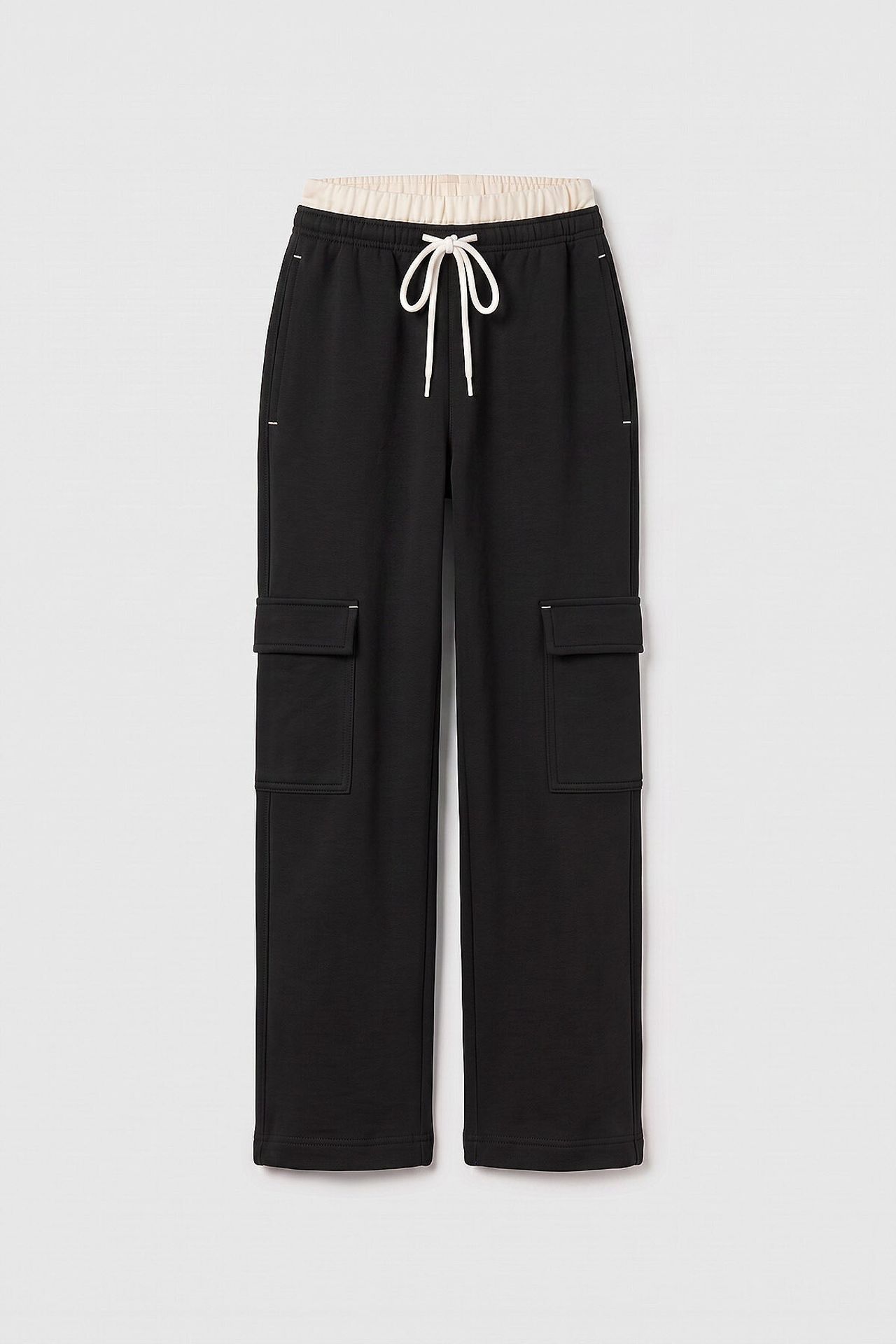 TOMMY Youth Unisex Elastic Waist Wide Leg Sweatpants 3