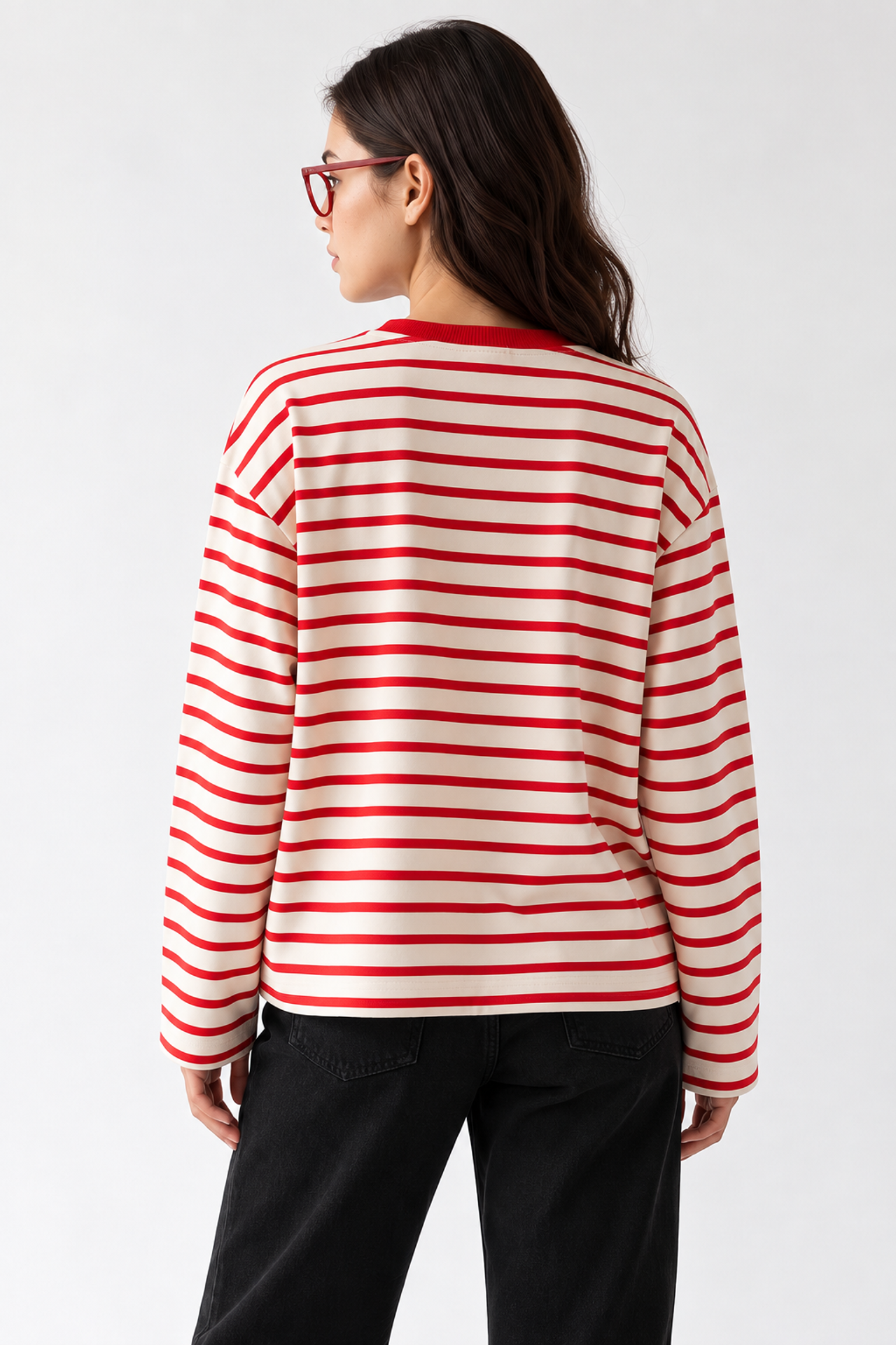 MIXRAY Kadın Kapüşonlu Sweatshirt 5