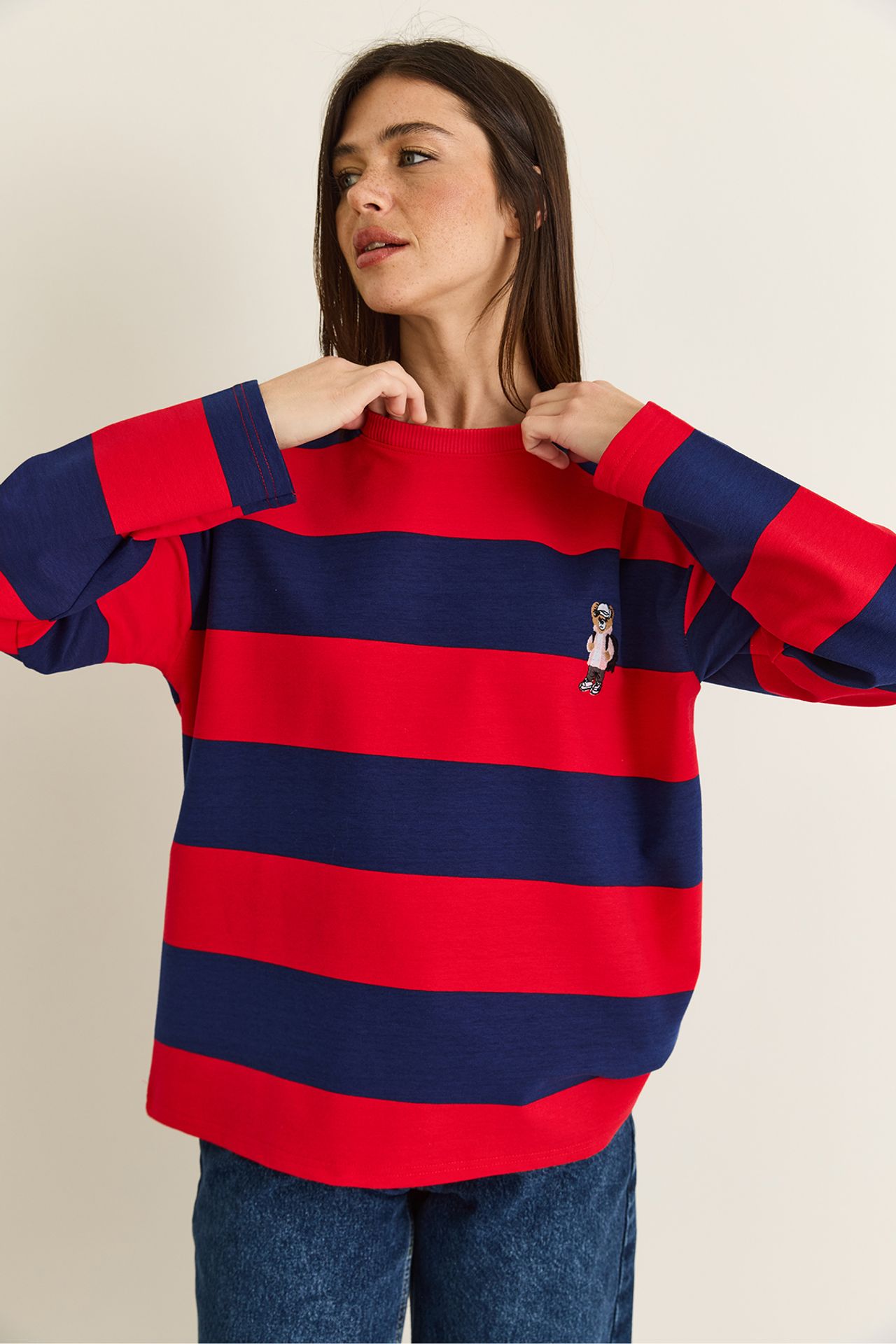 LUCCI Kadın Sweatshirt 5