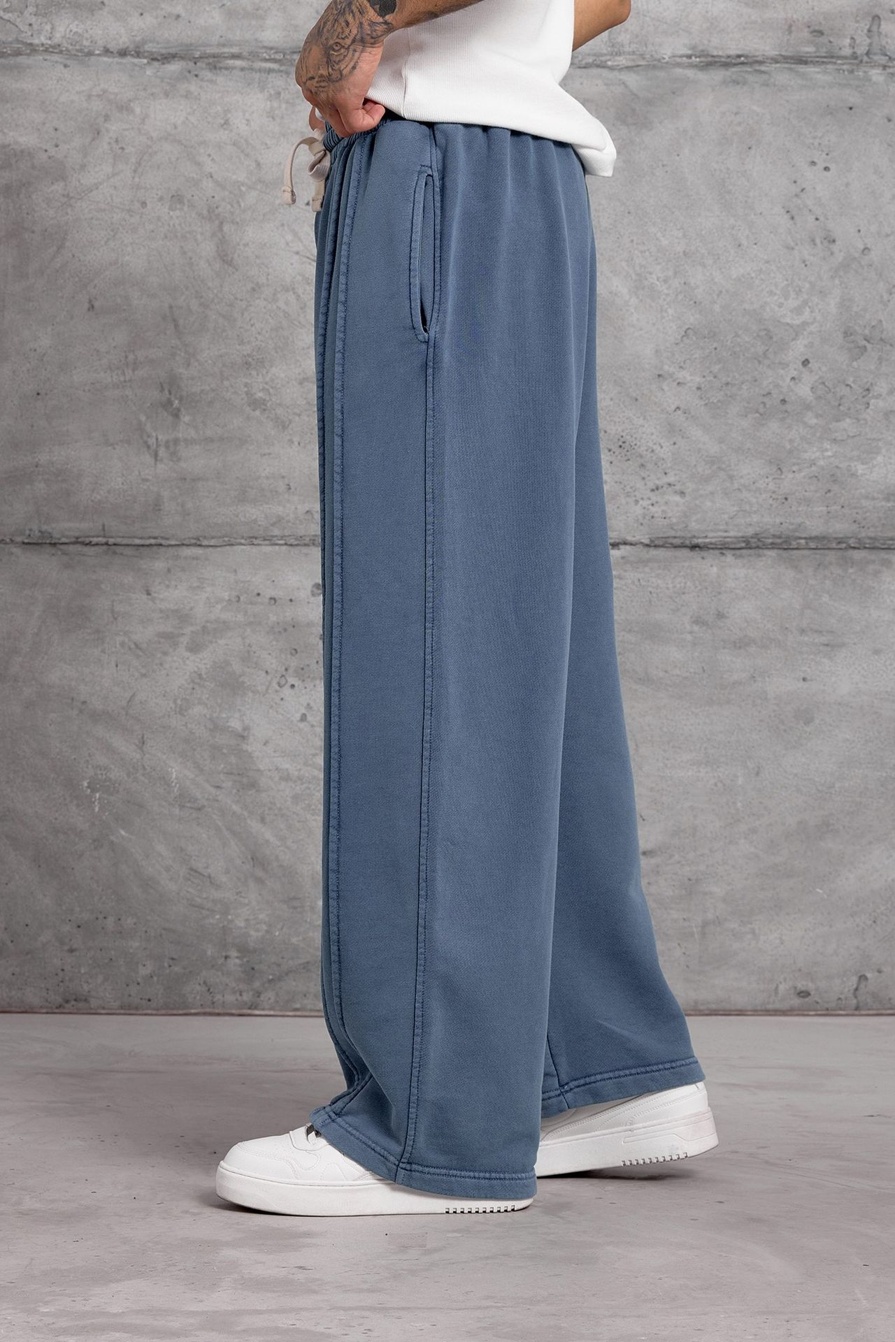 NOMARC Geniş Paça Bağcıklı Jogger Pantolon 2
