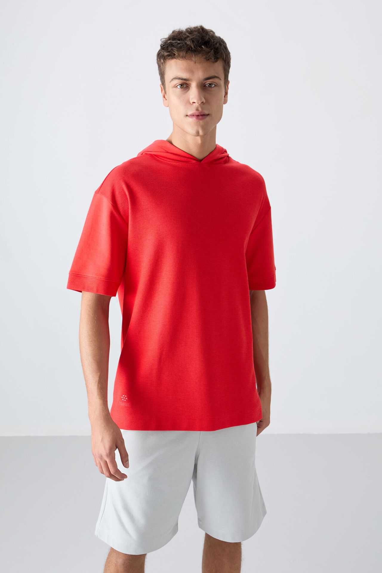 TOMMY Oversized Hooded Short-sleeve T-shirt 4