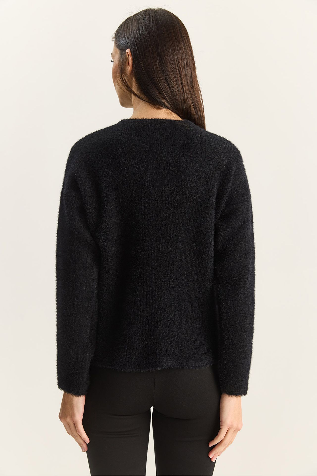 LUCCI Embroidered Button-Up Cardigan 6