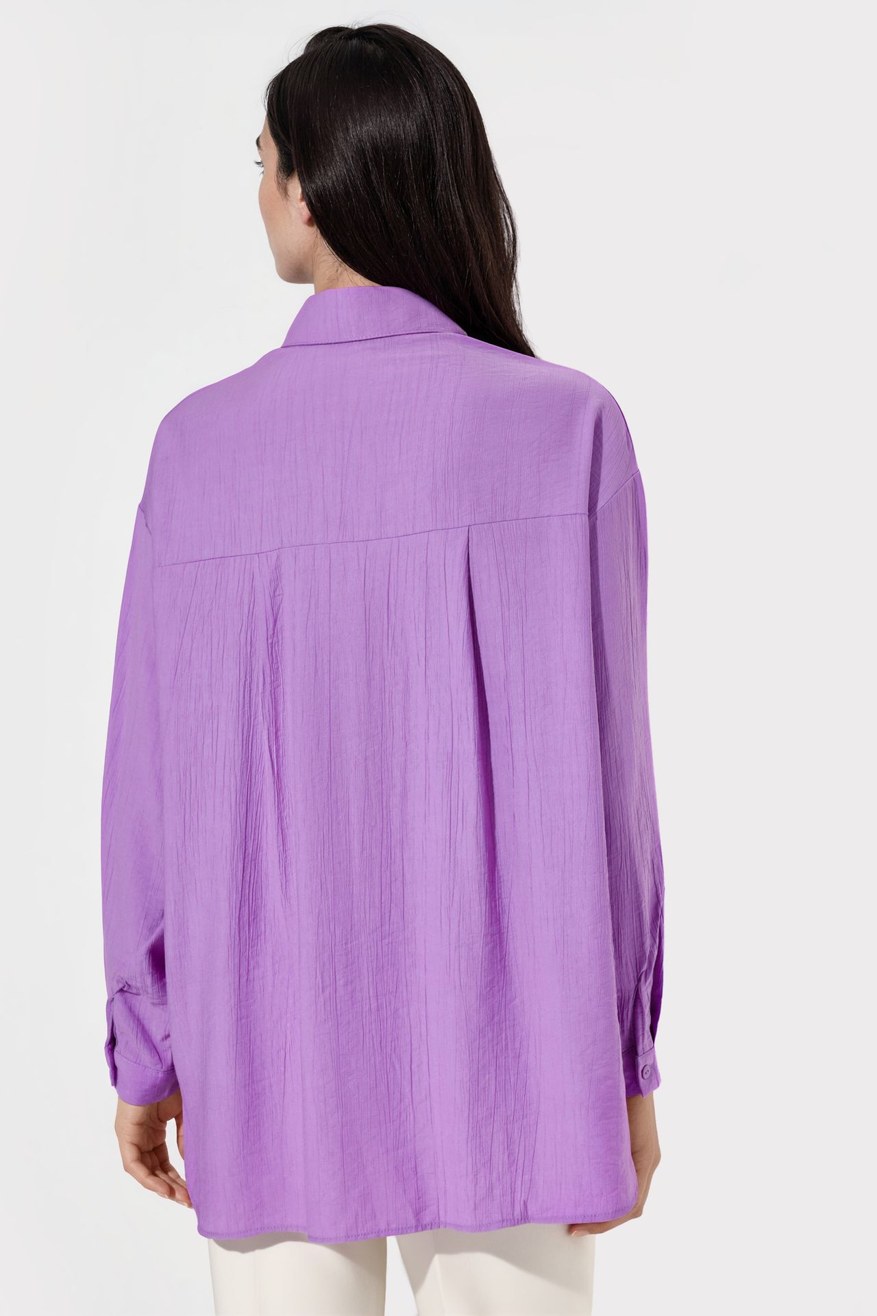 BDART Oversized Long-Sleeve Button-Up Shirt 3