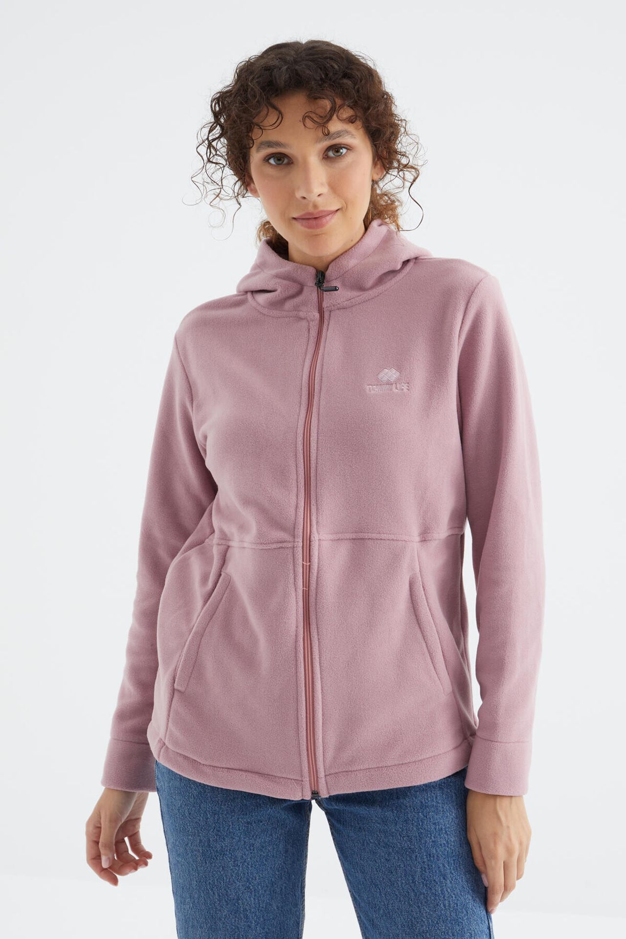 TOMMY Women's Hooded Zip Sweatshirt 1