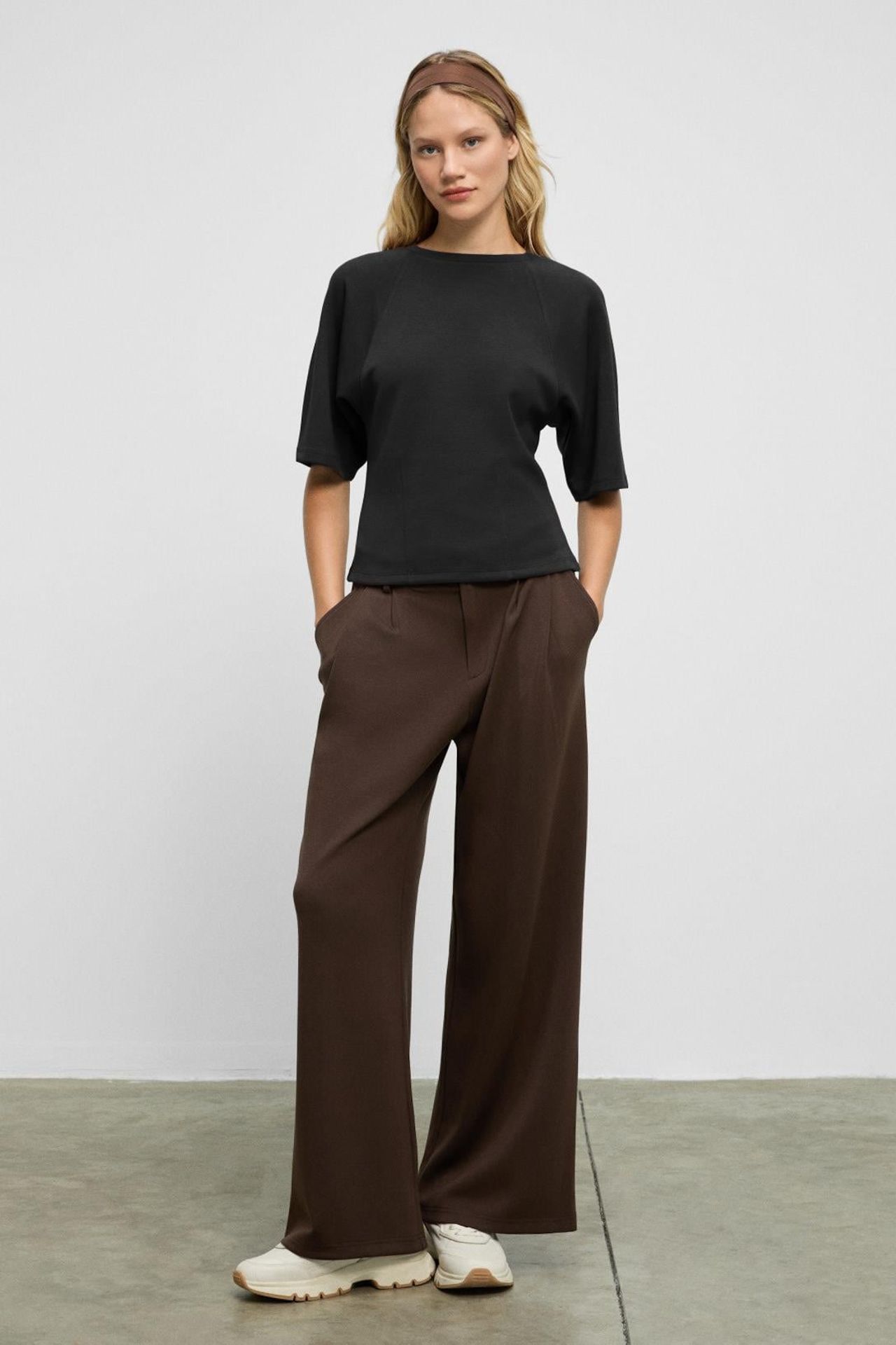 GRIMELANGE Long-Sleeve Pull-On Blouse 2