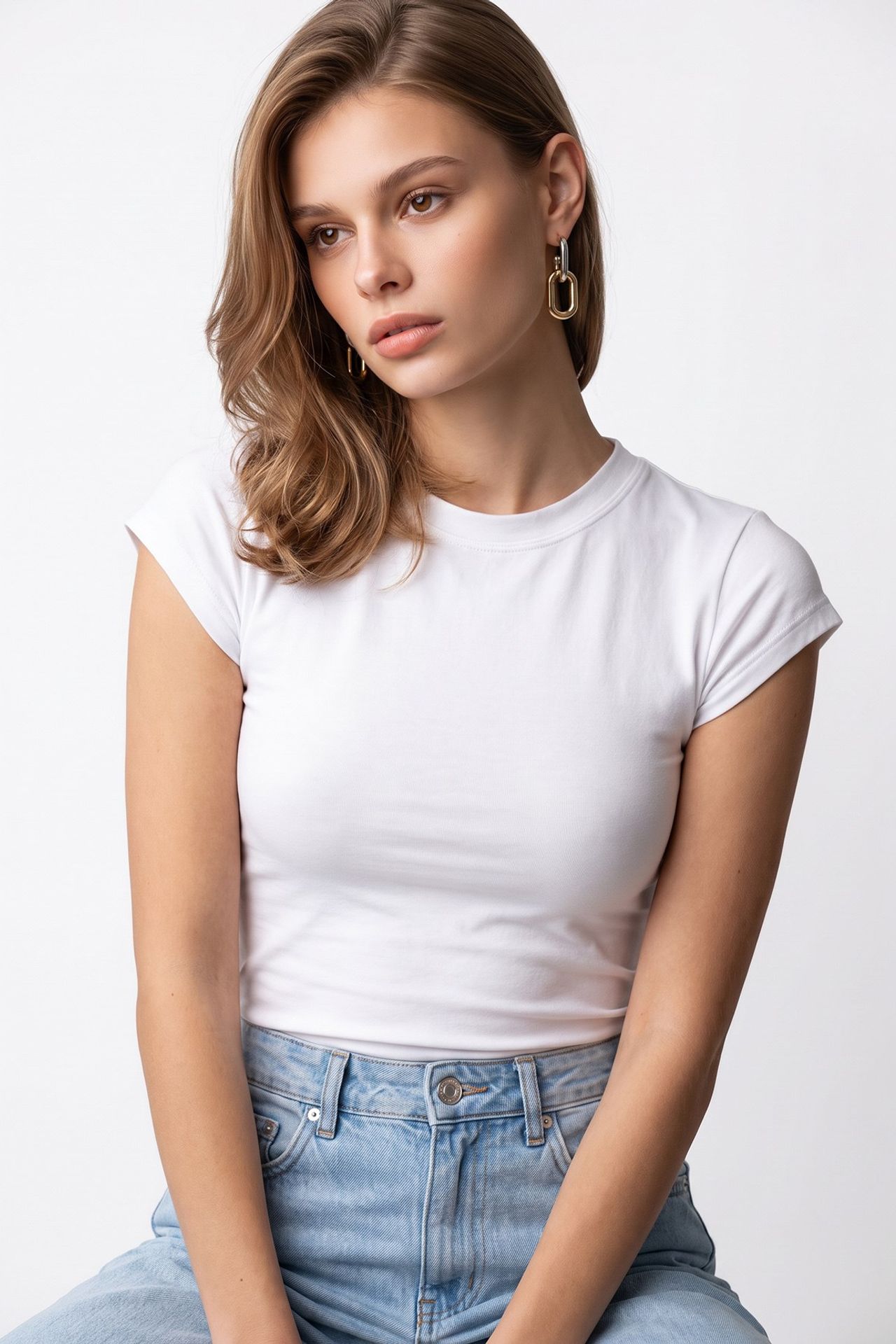 MIXRAY Women's Cotton Blouse 2
