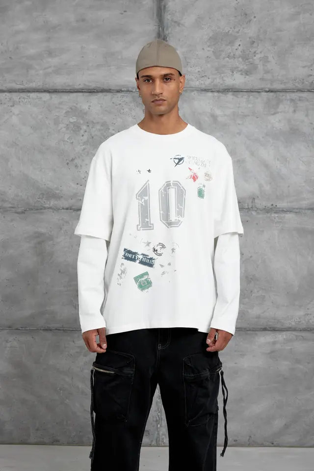 NOMARC Rahat Fitilli Bisiklet Yaka Sweatshirt