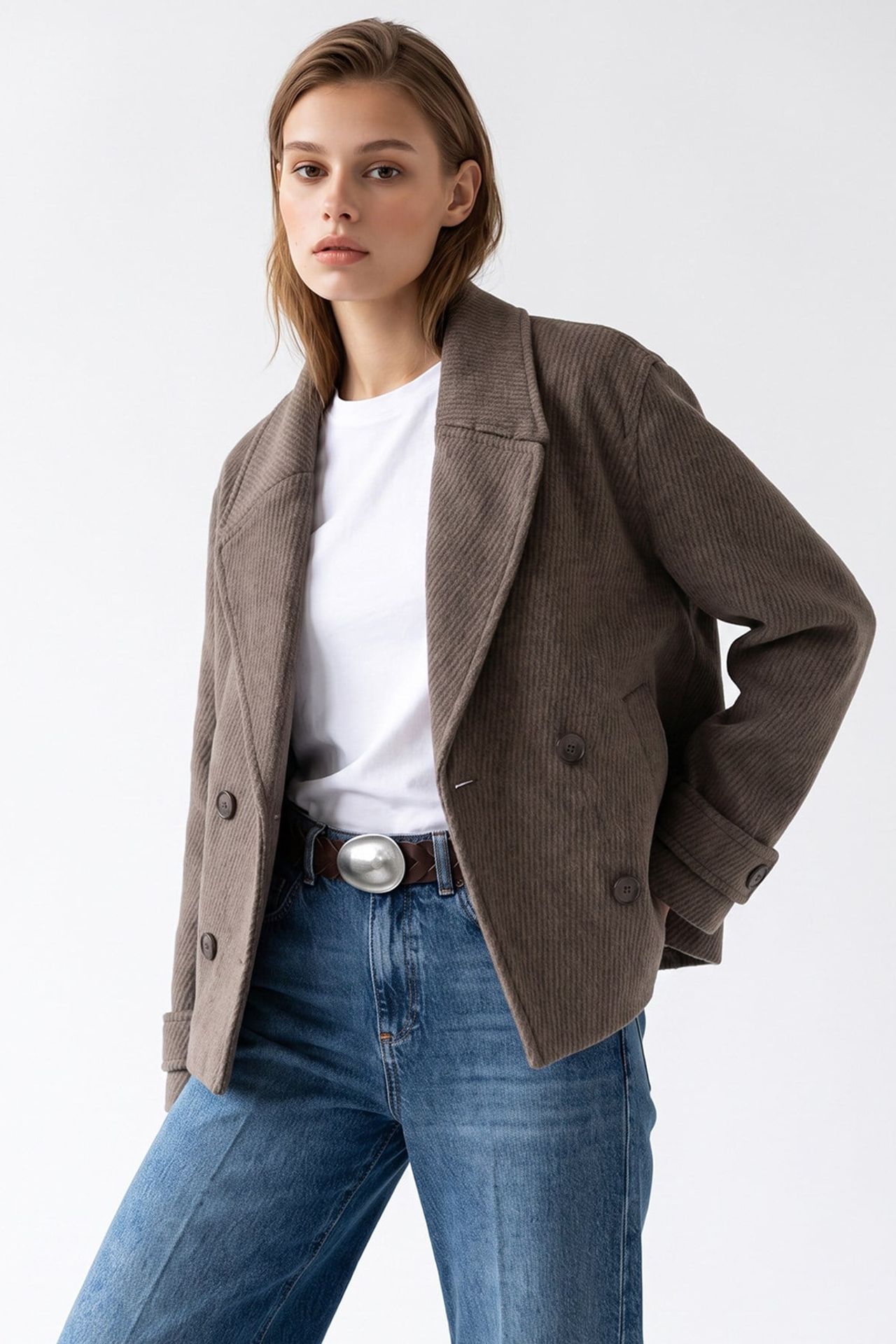 MIXRAY Women's Overcoat 4