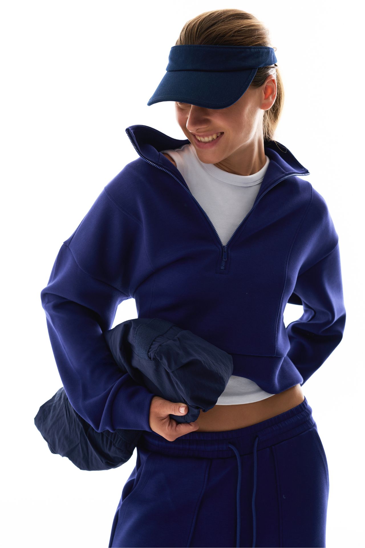 PENTI Silky Touch Half-Zip Sweatshirt 2