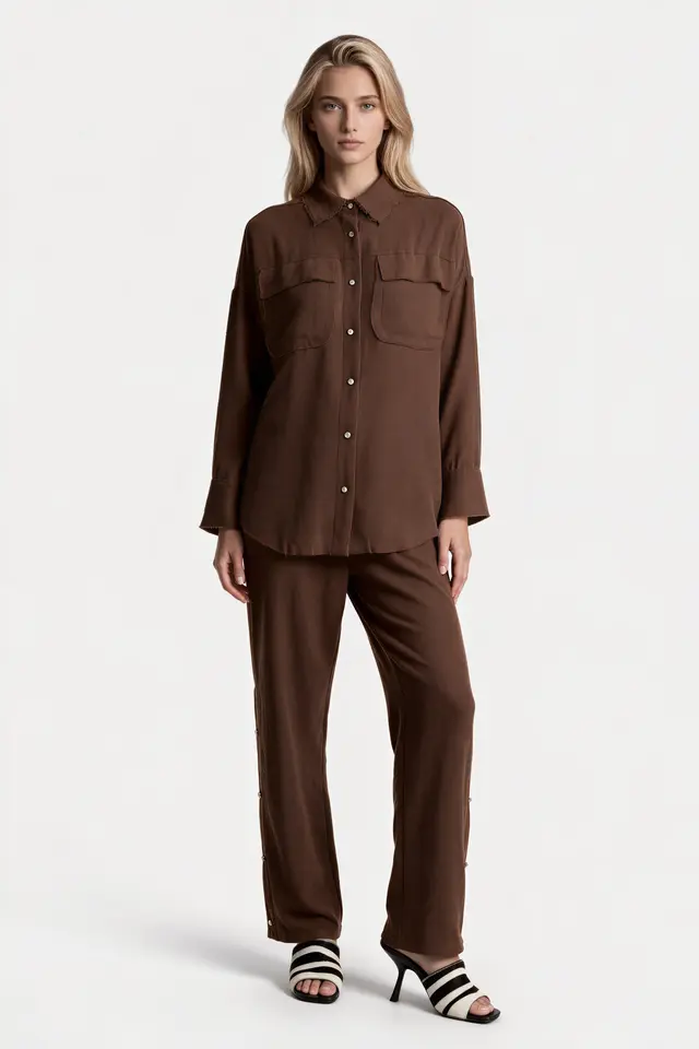 MSN Linen Cotton Suit Set