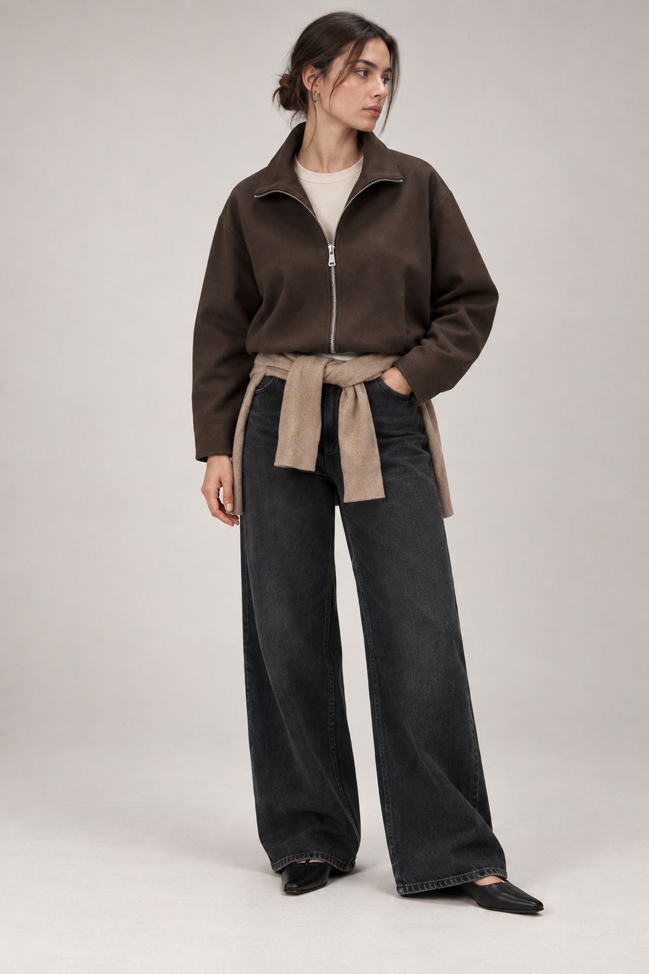MIXRAY Women's Tailored Blazer 4