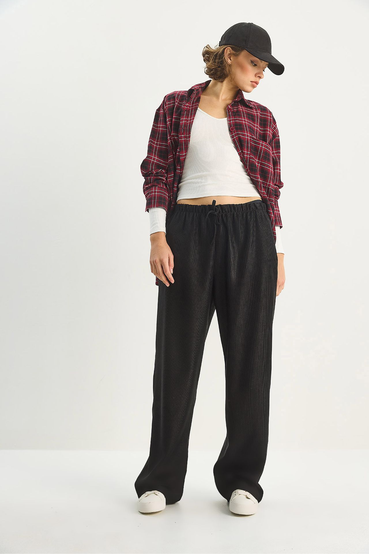 LUCCI High Waist Wide Leg Pants 3