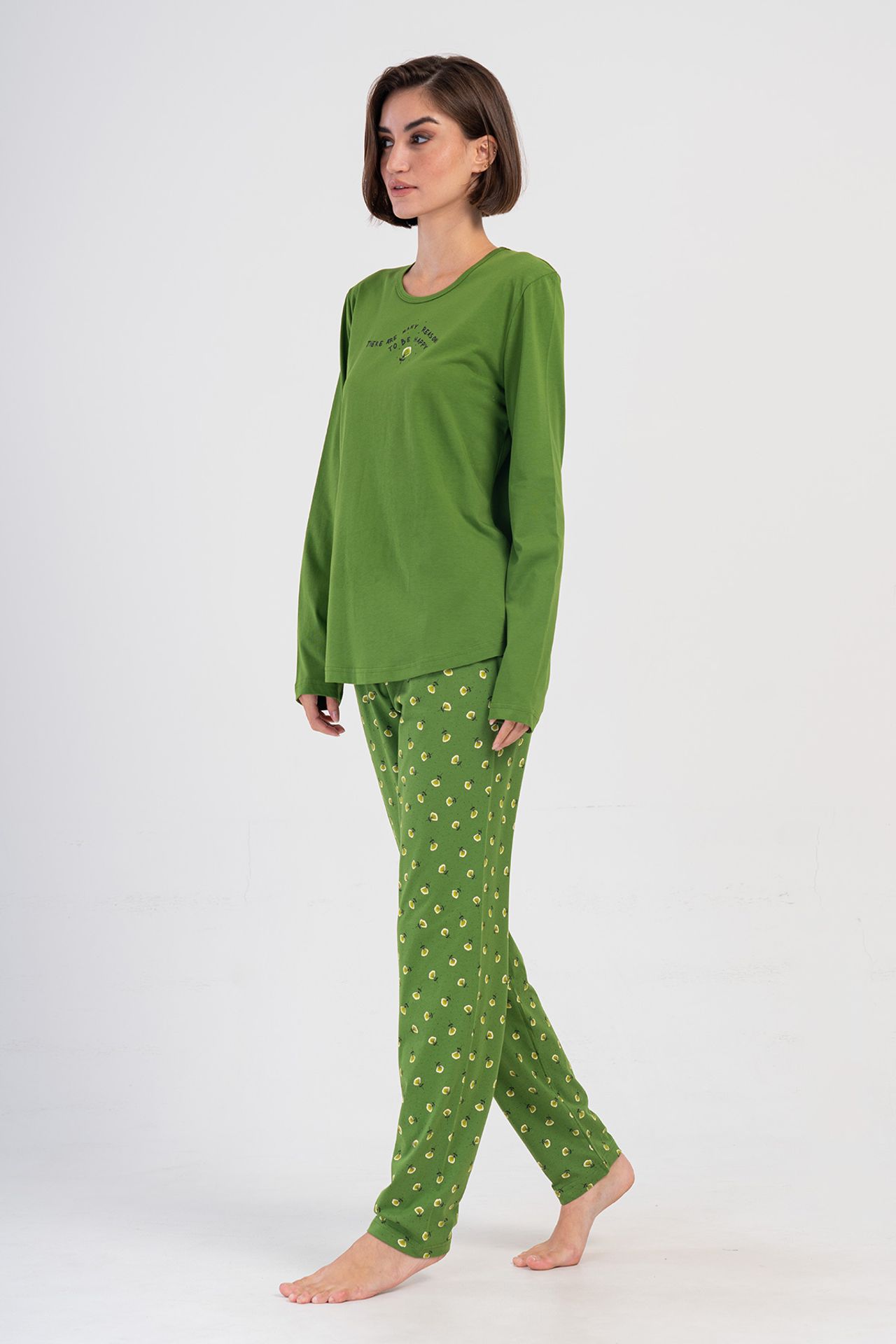 YAKE Rahat 2 Parçalı Pijama Takımı 3