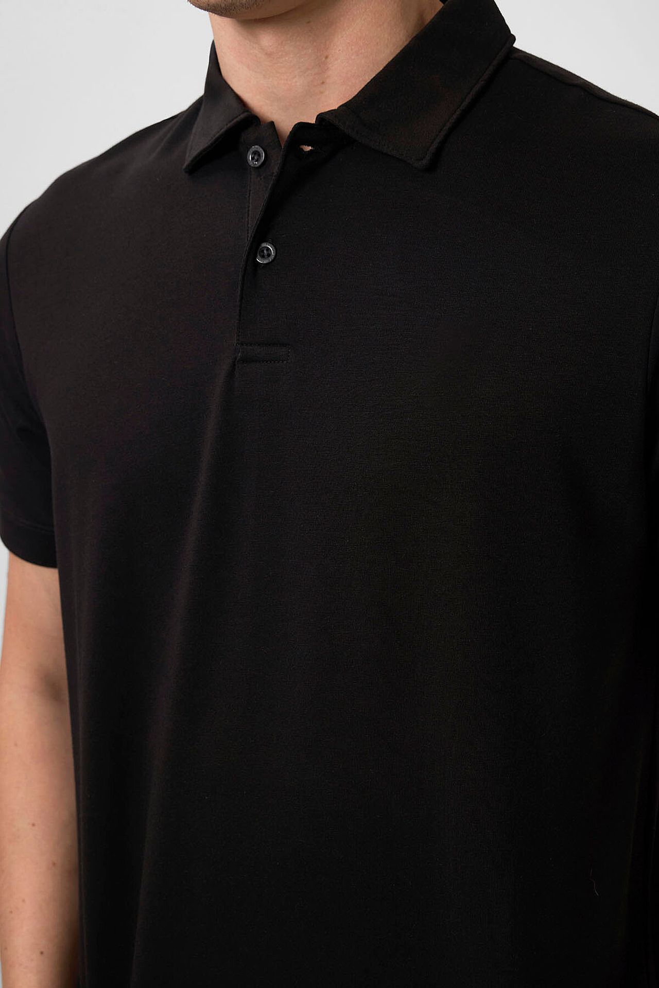 TOMMY Men's Cotton Elastane Polo T-Shirt 4