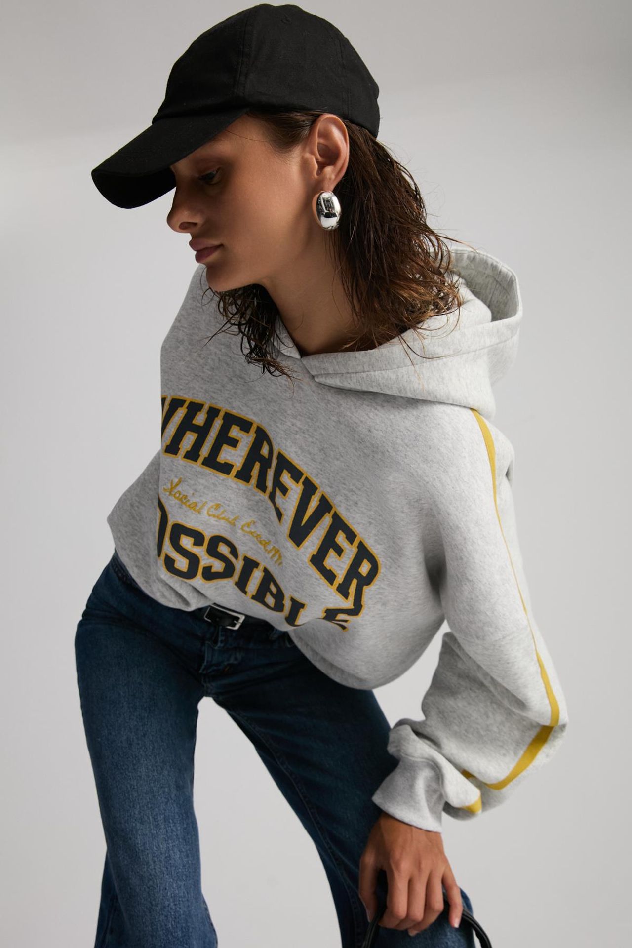 GRIMELANGE Printed Hooded Sweatshirt 3