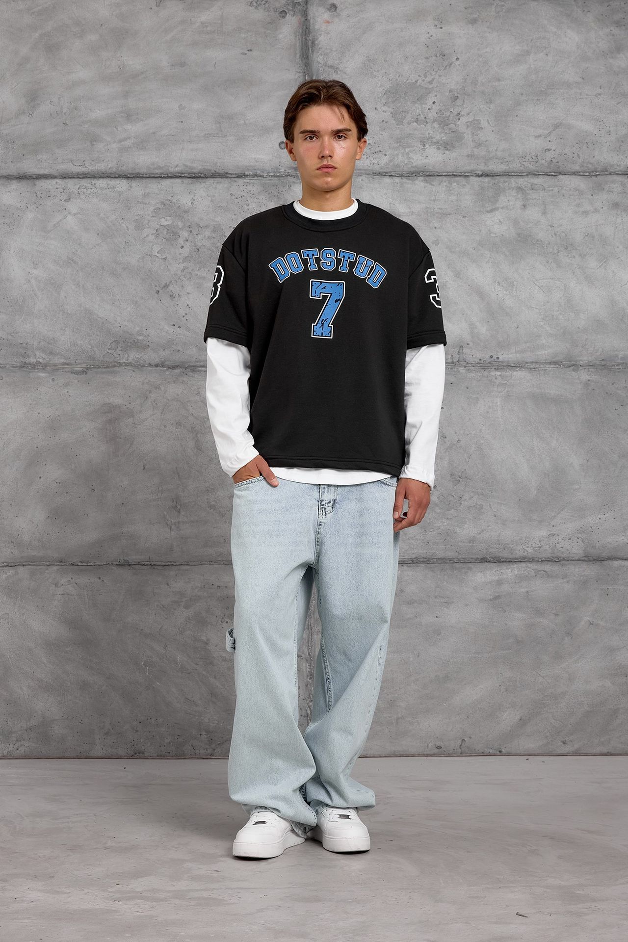 NOMARC Rahat Bisiklet Yaka Sweatshirt 3