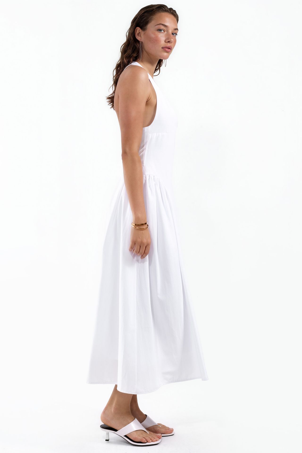 BUSEM Halter Neck Midi Dress 2