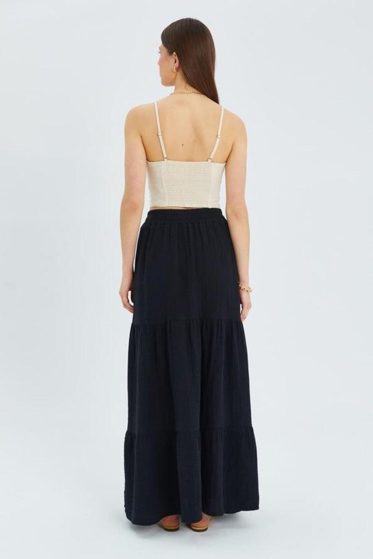 Mixray Maxi Cotton Skirt 6