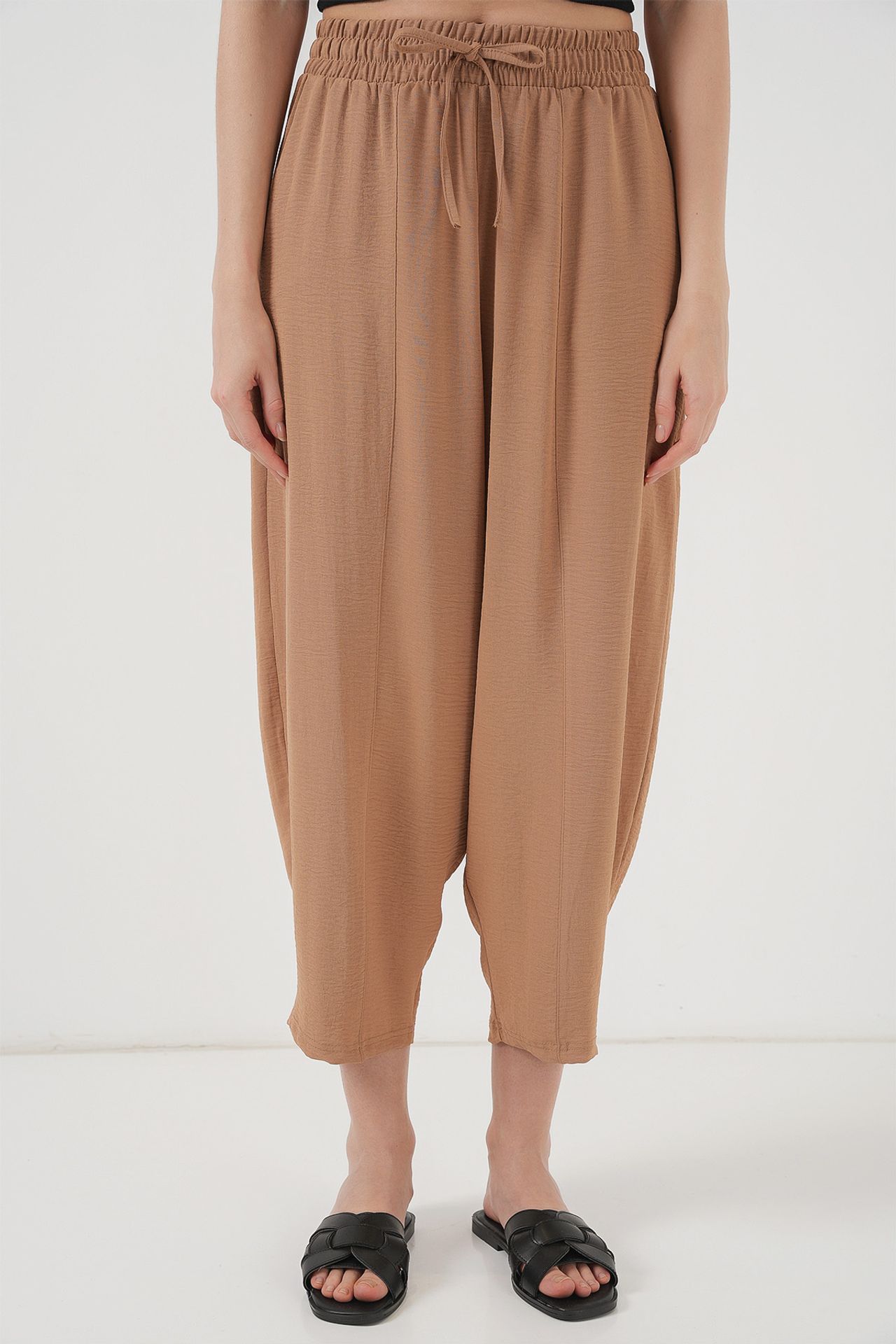 BDART Textured Salwar Pants with Drawstring Waist 2