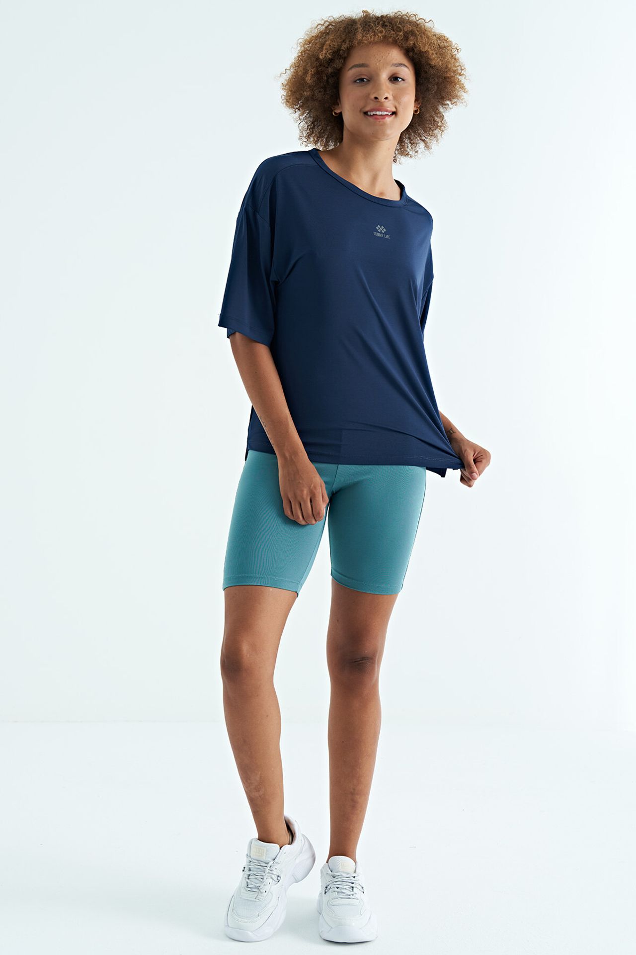 TOMMY Oversized Crew Neck T-Shirt 1
