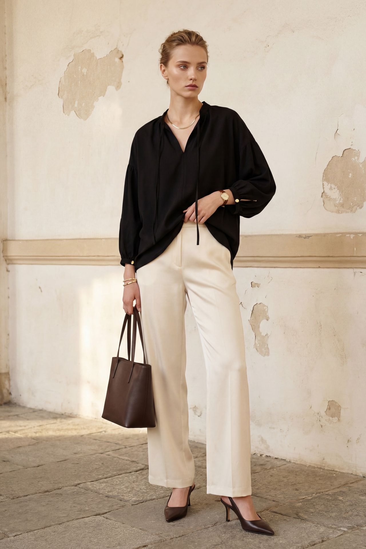 MY FASHION Loose Fit Long Sleeve Shirt 5