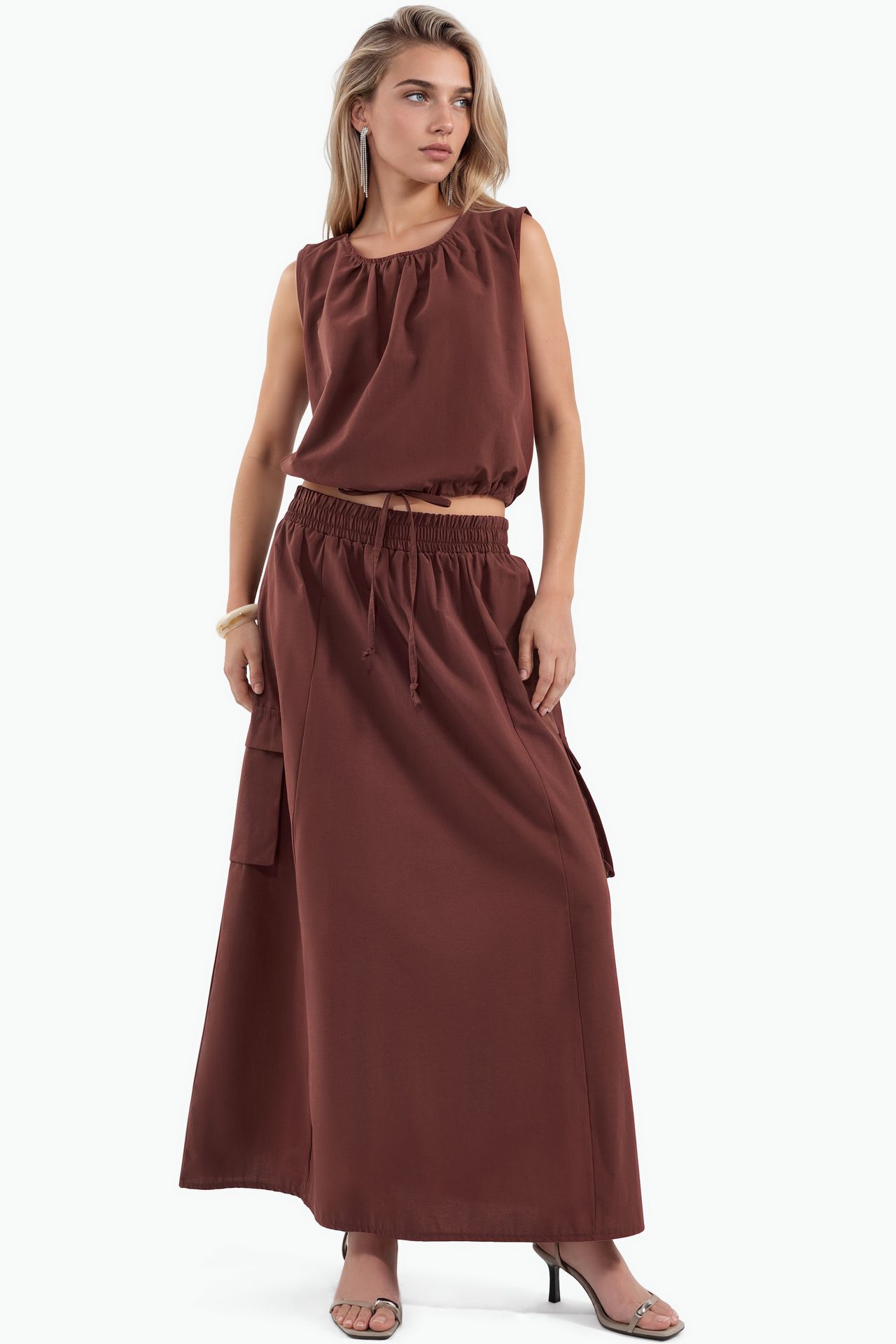 MSN Cotton Viscose Two-Piece Coord 1