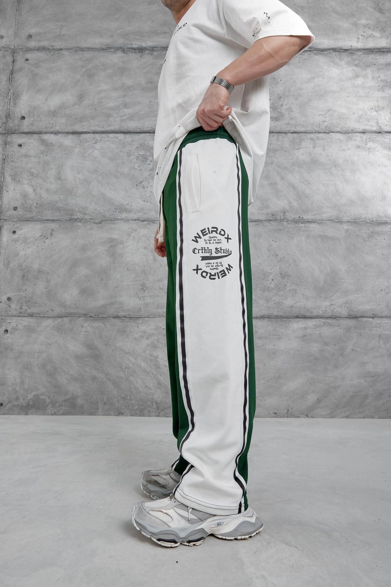 NOMARC Bol Geniş Paça İpli Jogger Pantolon 5