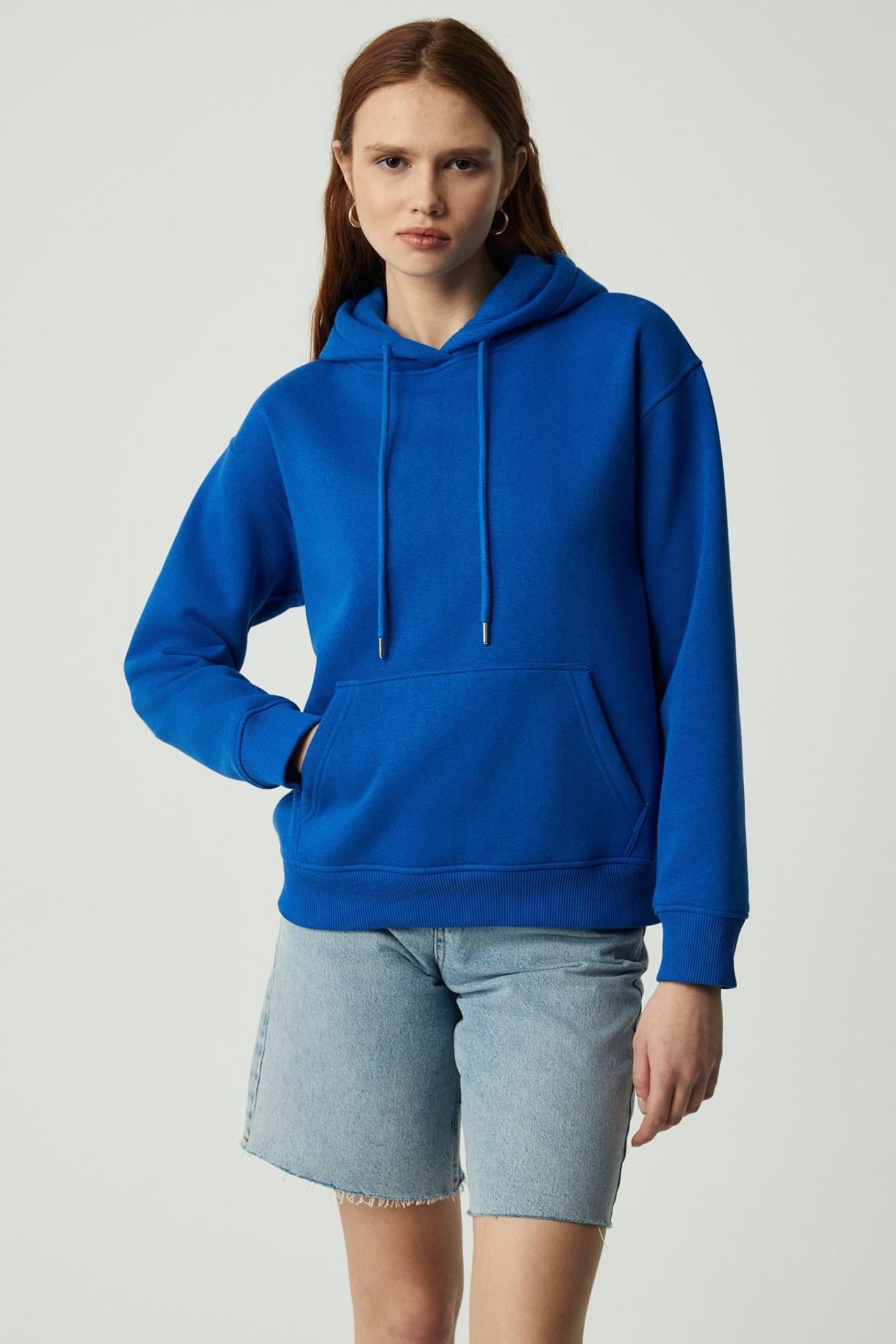 GRIMELANGE Kapüşonlu Rahat Cepli Sweatshirt 1