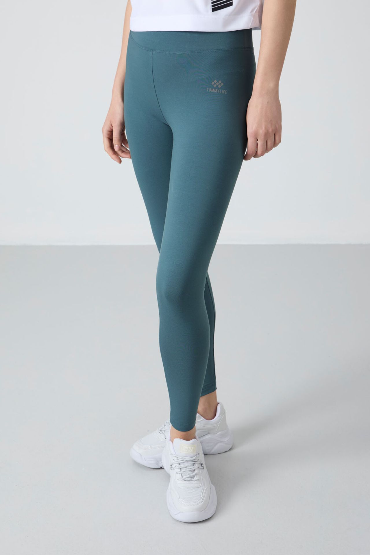 TOMMY High-Waist Cotton Elastane Leggings 2