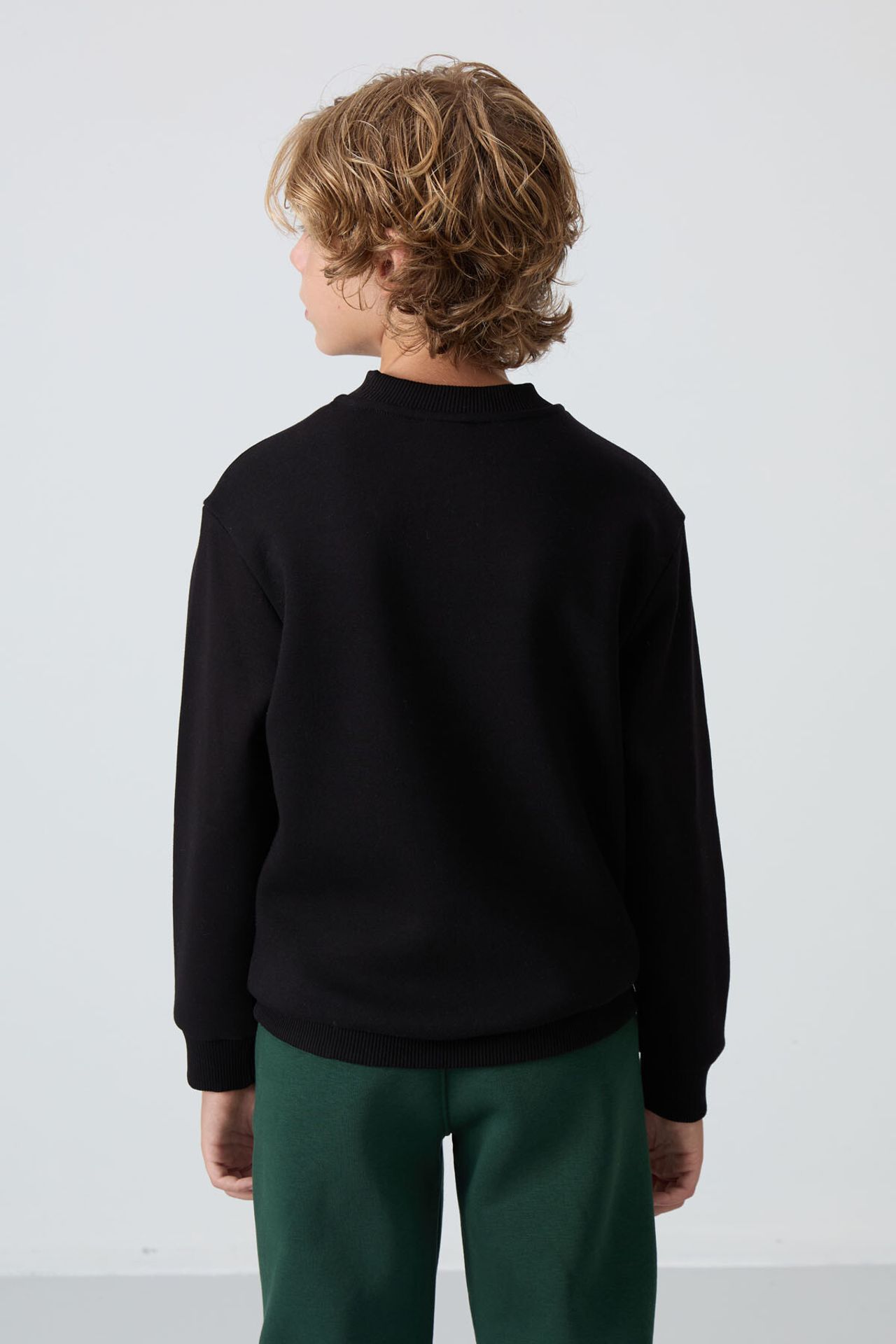 TOMMY Youth Crew Neck Embroidered Sweatshirt 5