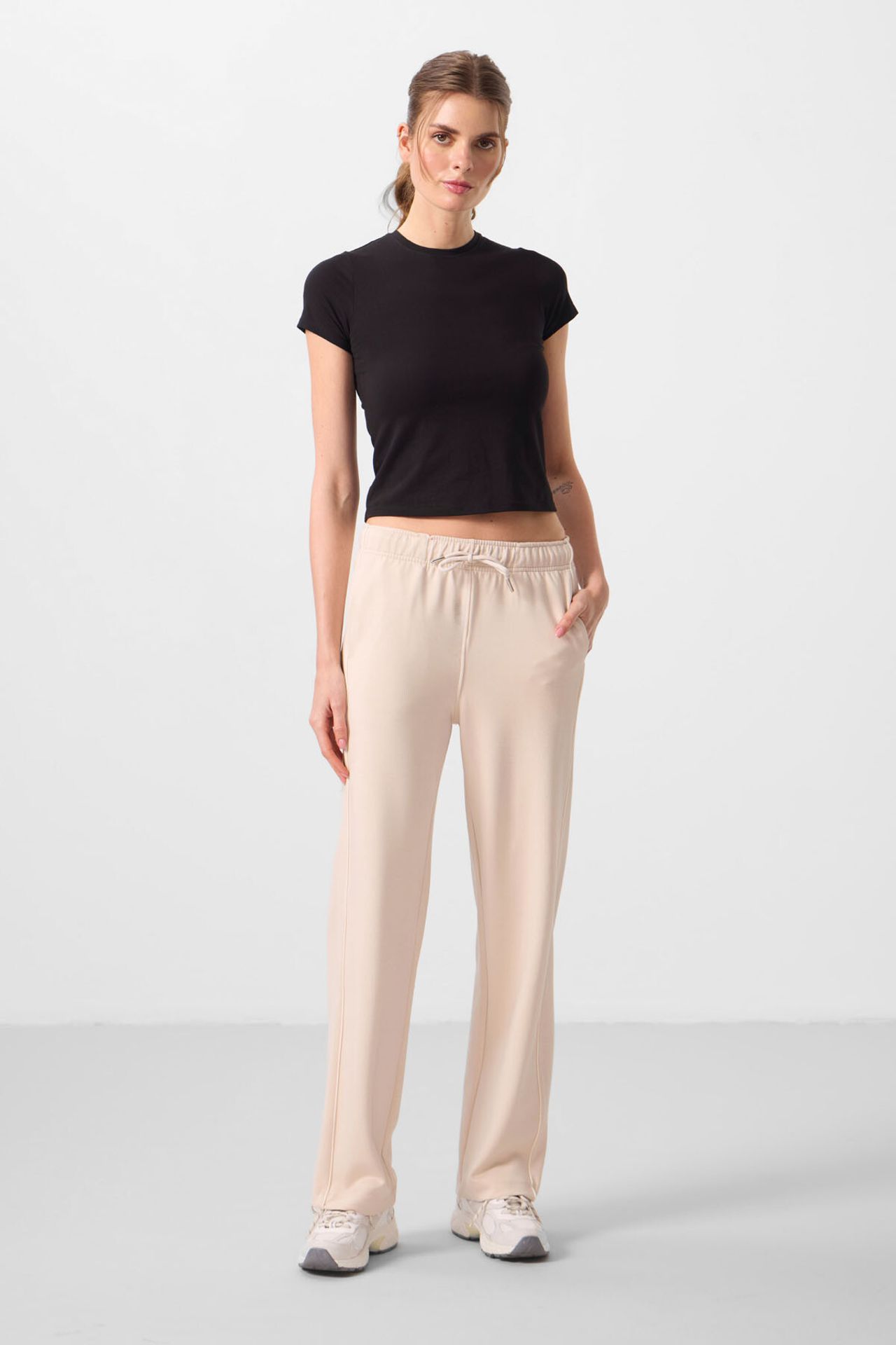 TOMMY Wide-Leg Palazzo Trousers 1