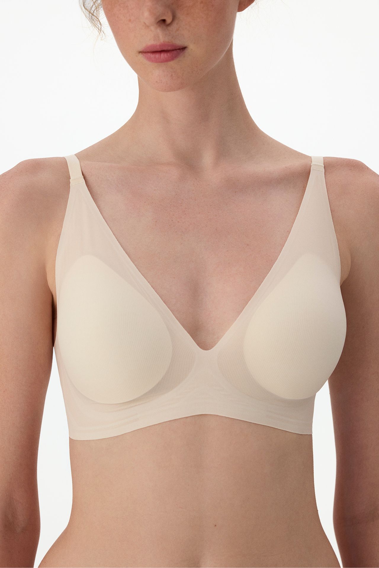 PENTI No-Show Zerogram Decolette Padded Bra 2