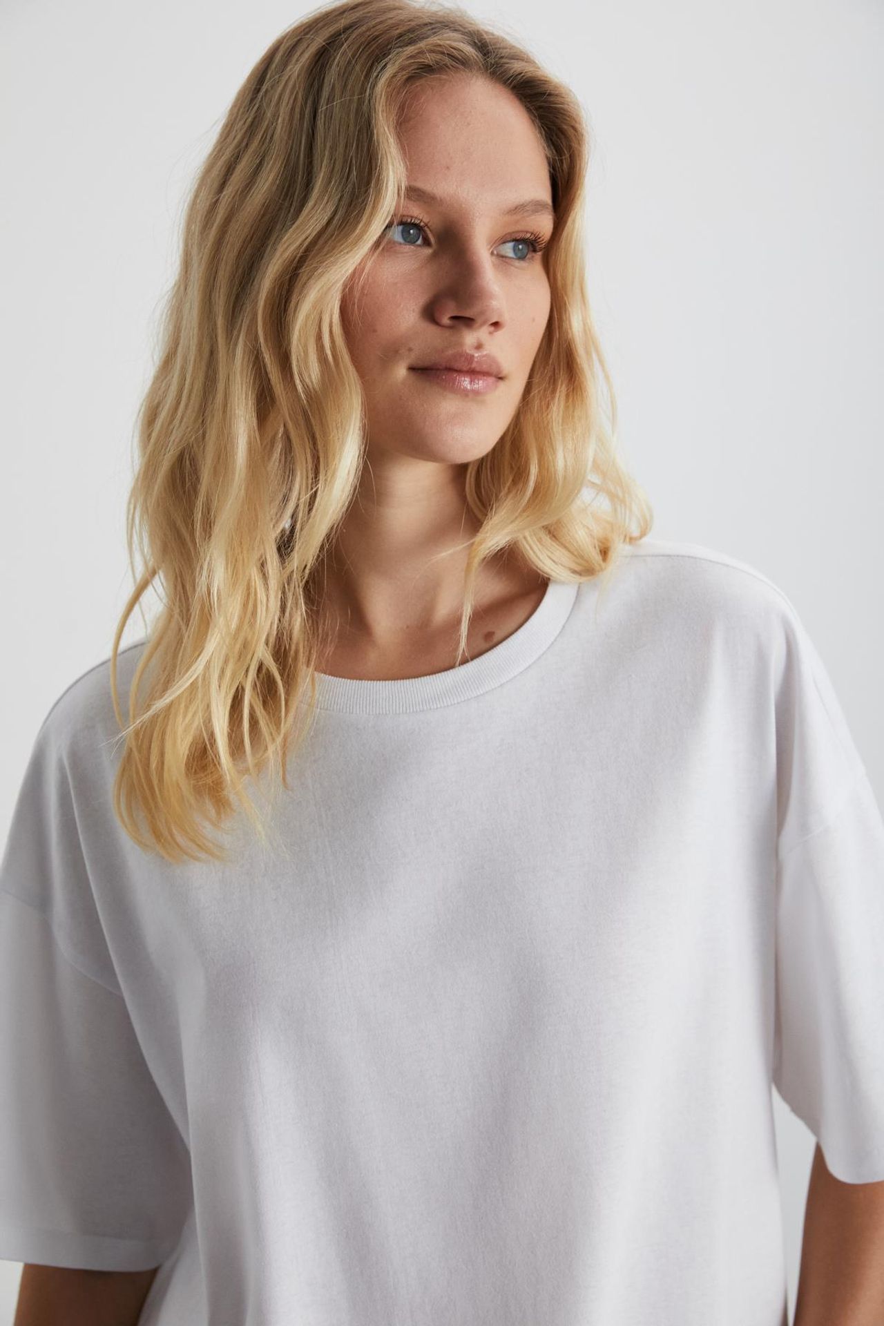 GRIMELANGE Oversized Crew Neck T-Shirt 5