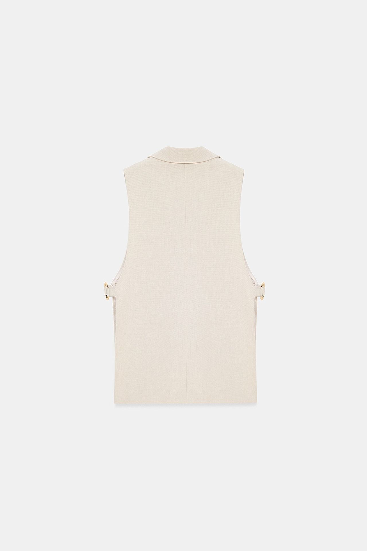 DILVIN Women's Solid Shawl-collar Waistcoat 7