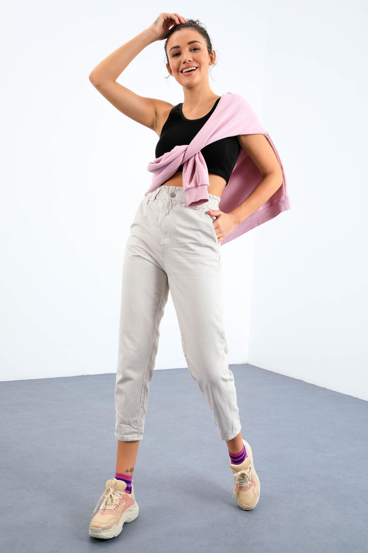 TOMMY Ribbed Sleeveless Crop Top 6