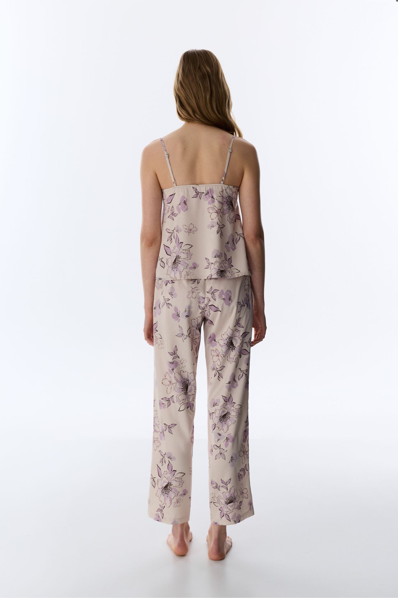 PENTI Petal Satin Pajama Bottoms 4