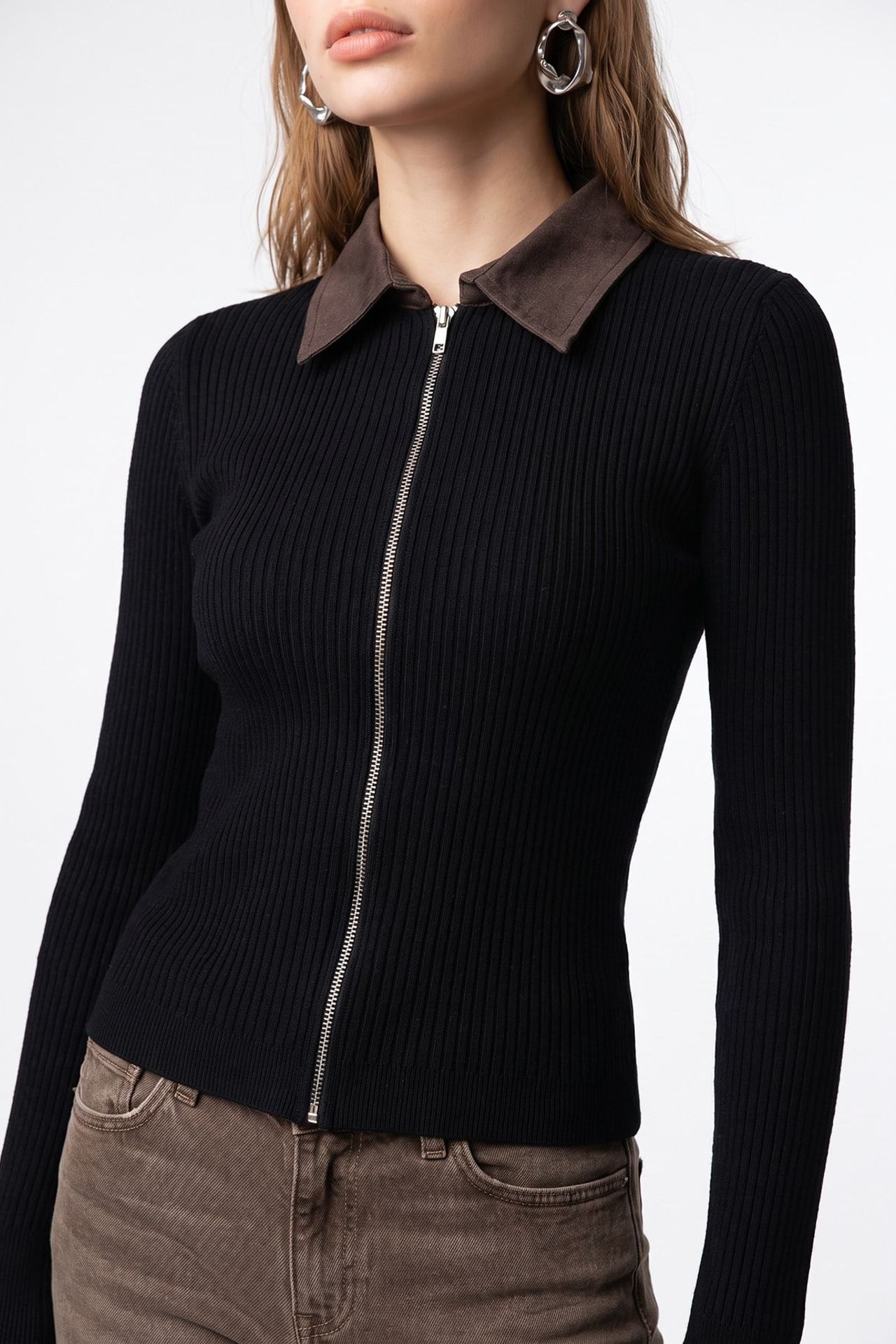 MIXRAY Women's Knit Cardigan 2