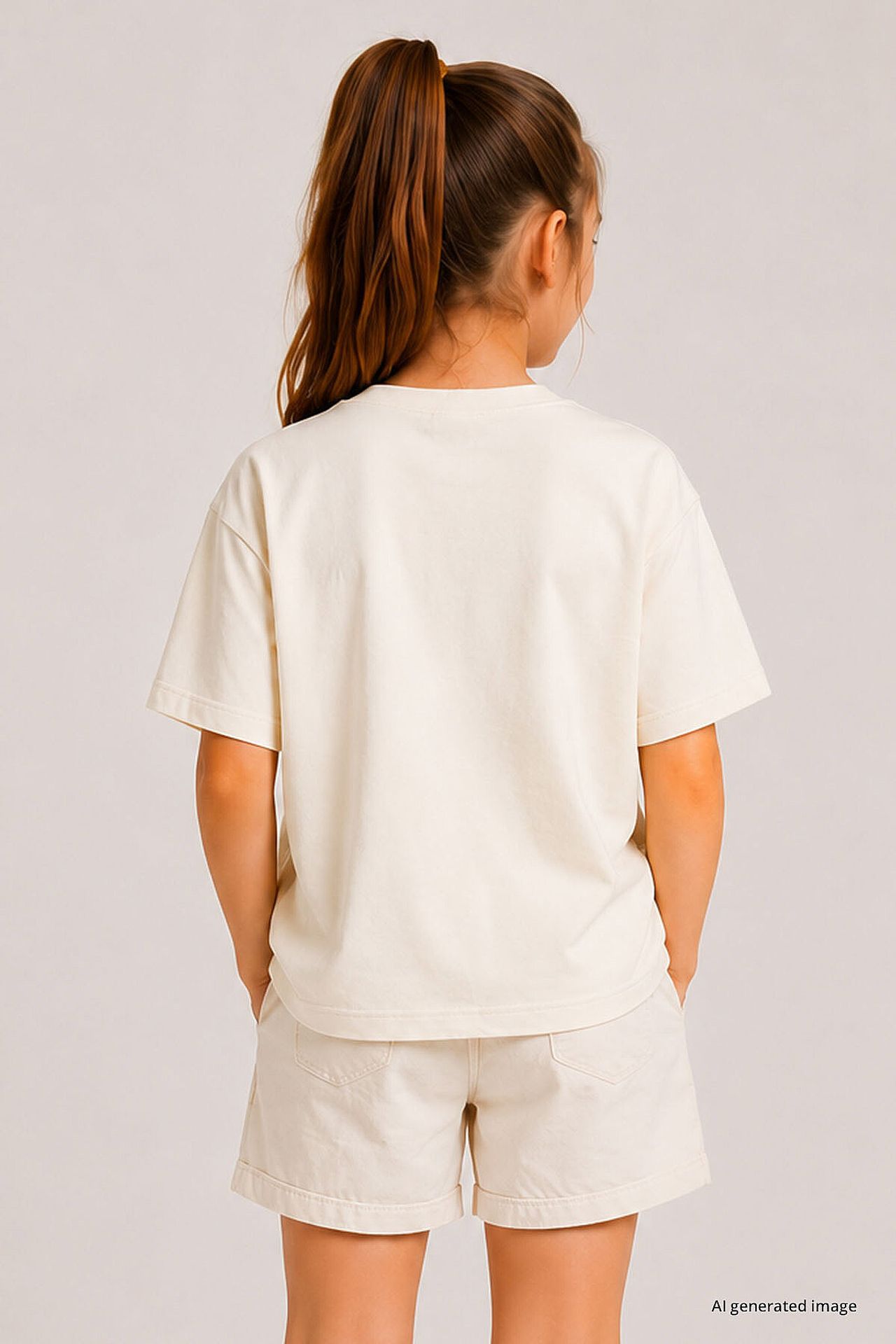 TOMMY Youth Unisex Cotton-Blend T-Shirt 3