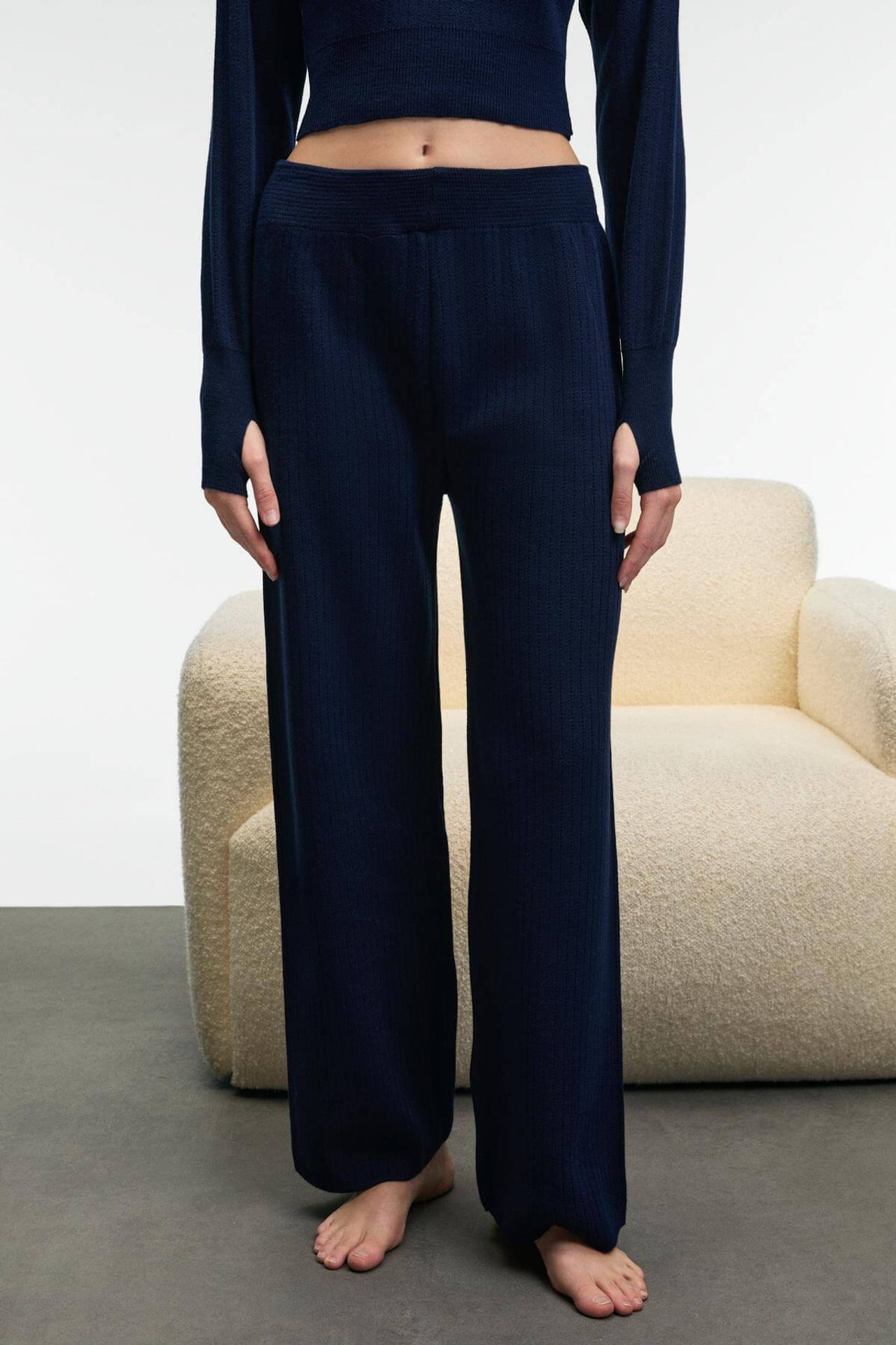 GRIMELANGE Ribbed Crew Neck 2-Piece Co-ord 6