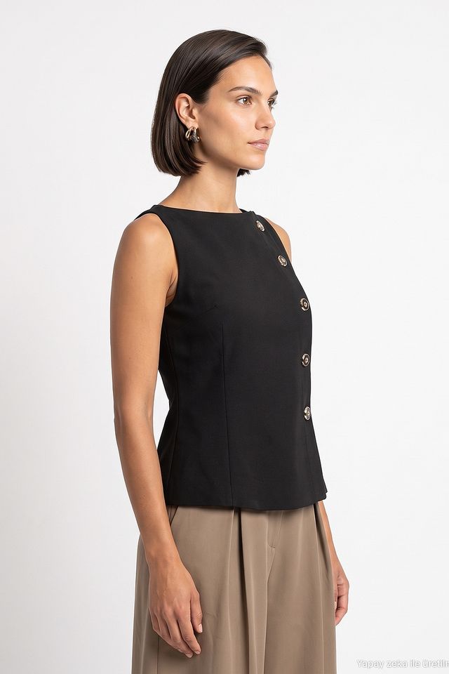 DILVIN Women's Tailored Waistcoat
