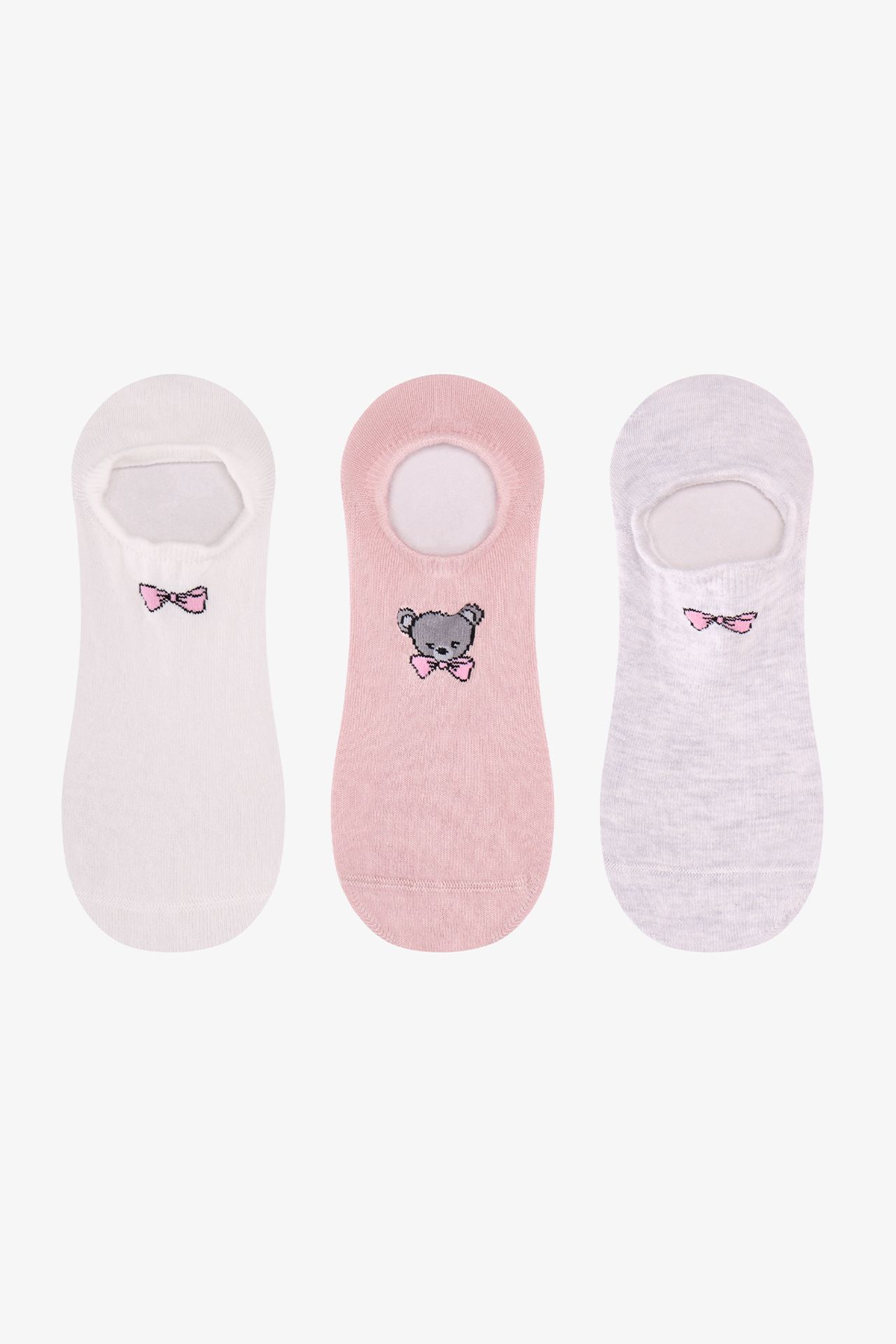 PENTI Tiny Bear 2-Pack Sneaker Socks 1