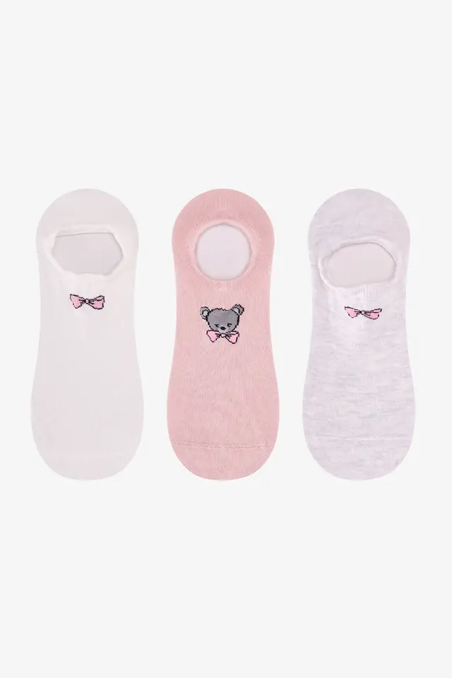 PENTI Tiny Bear 2-Pack Sneaker Socks