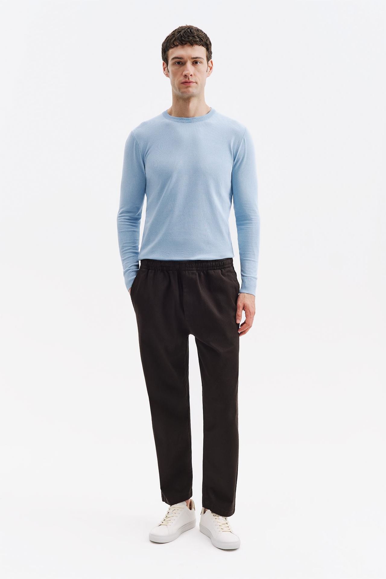 GIESTO Men's Cotton Blend Suit Pants 1